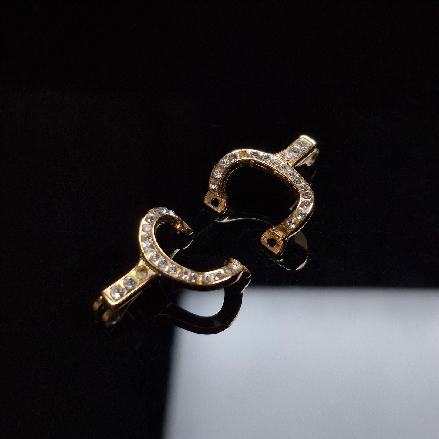 Cartier Big C Side C Temple Piece - Gold (Pair)
