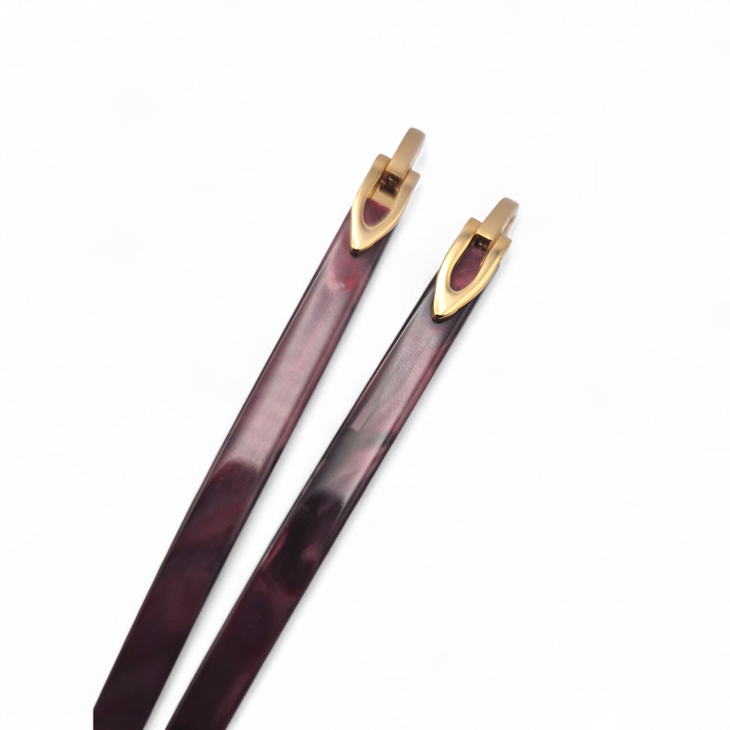 C Decor Temples - Wine Red Acetate Marbles