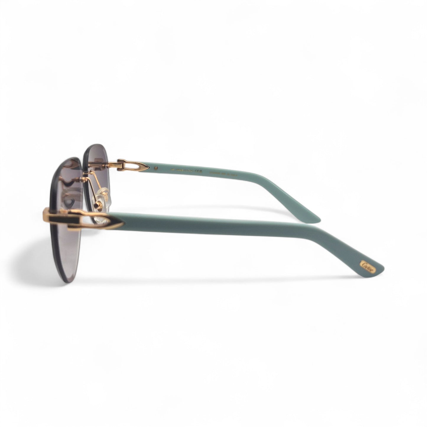 CT0440S C Decor Pilot Sunglasses - Gold Marbles w/ Aviator Lenses