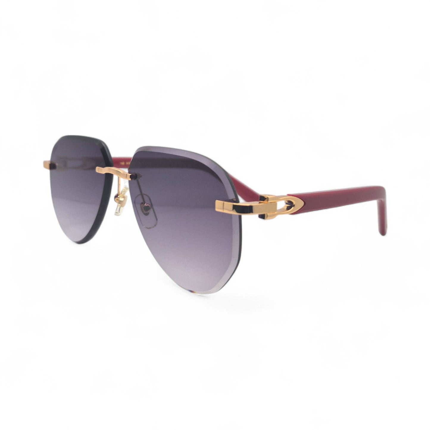 CT0440S C Decor Pilot Sunglasses - Gold Marbles w/ Aviator Lenses