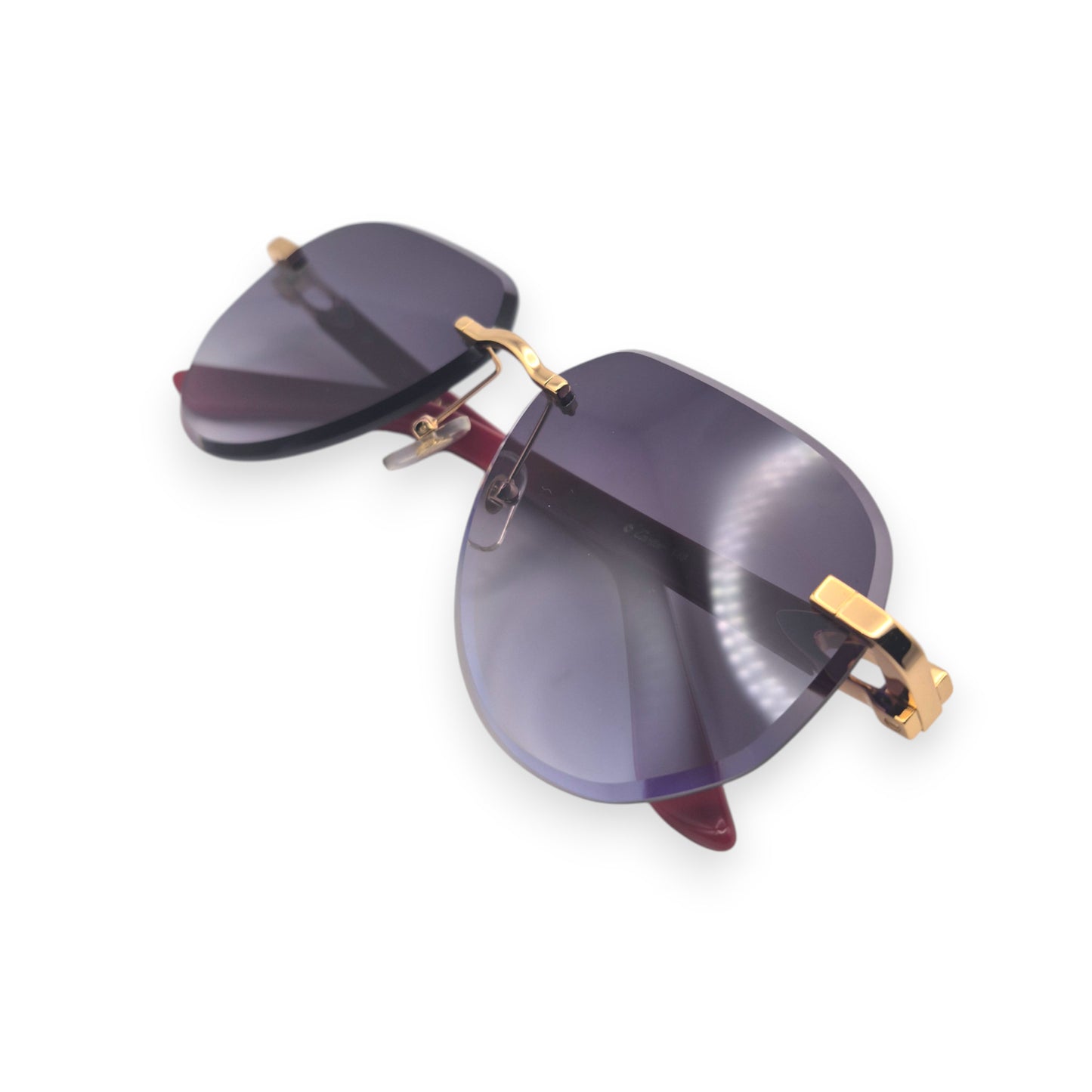 CT0440S C Decor Pilot Sunglasses - Gold Marbles w/ Aviator Lenses