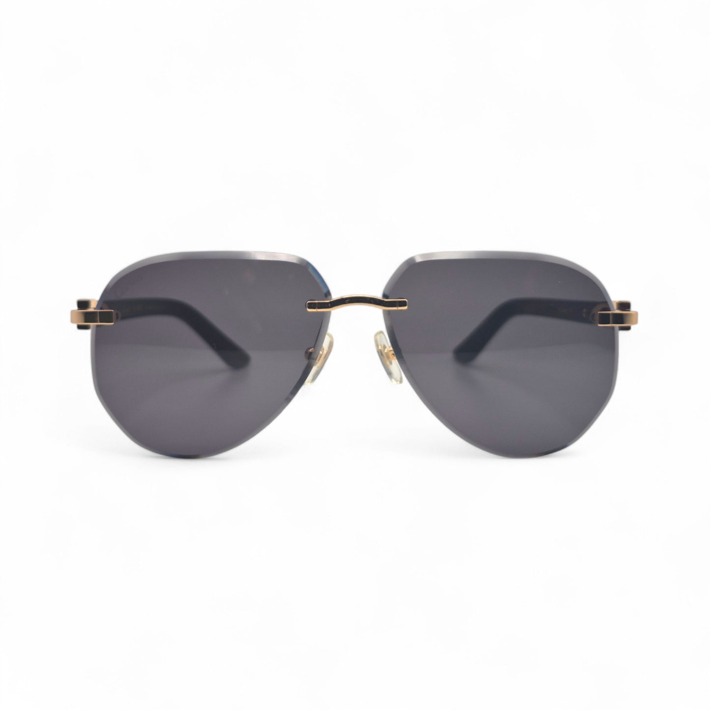 CT0440S C Decor Pilot Sunglasses - Gold Marbles w/ Aviator Lenses