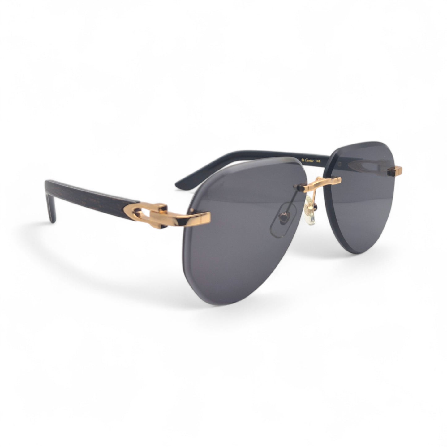 CT0440S C Decor Pilot Sunglasses - Gold Marbles w/ Aviator Lenses