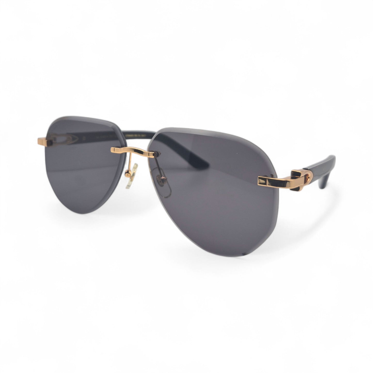 CT0440S C Decor Pilot Sunglasses - Gold Marbles w/ Aviator Lenses