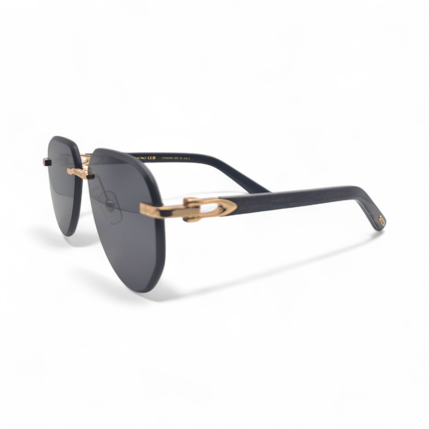 CT0440S C Decor Pilot Sunglasses - Gold Marbles w/ Aviator Lenses