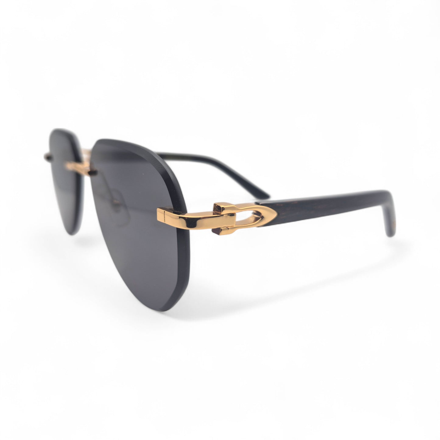 CT0440S C Decor Pilot Sunglasses - Gold Marbles w/ Aviator Lenses