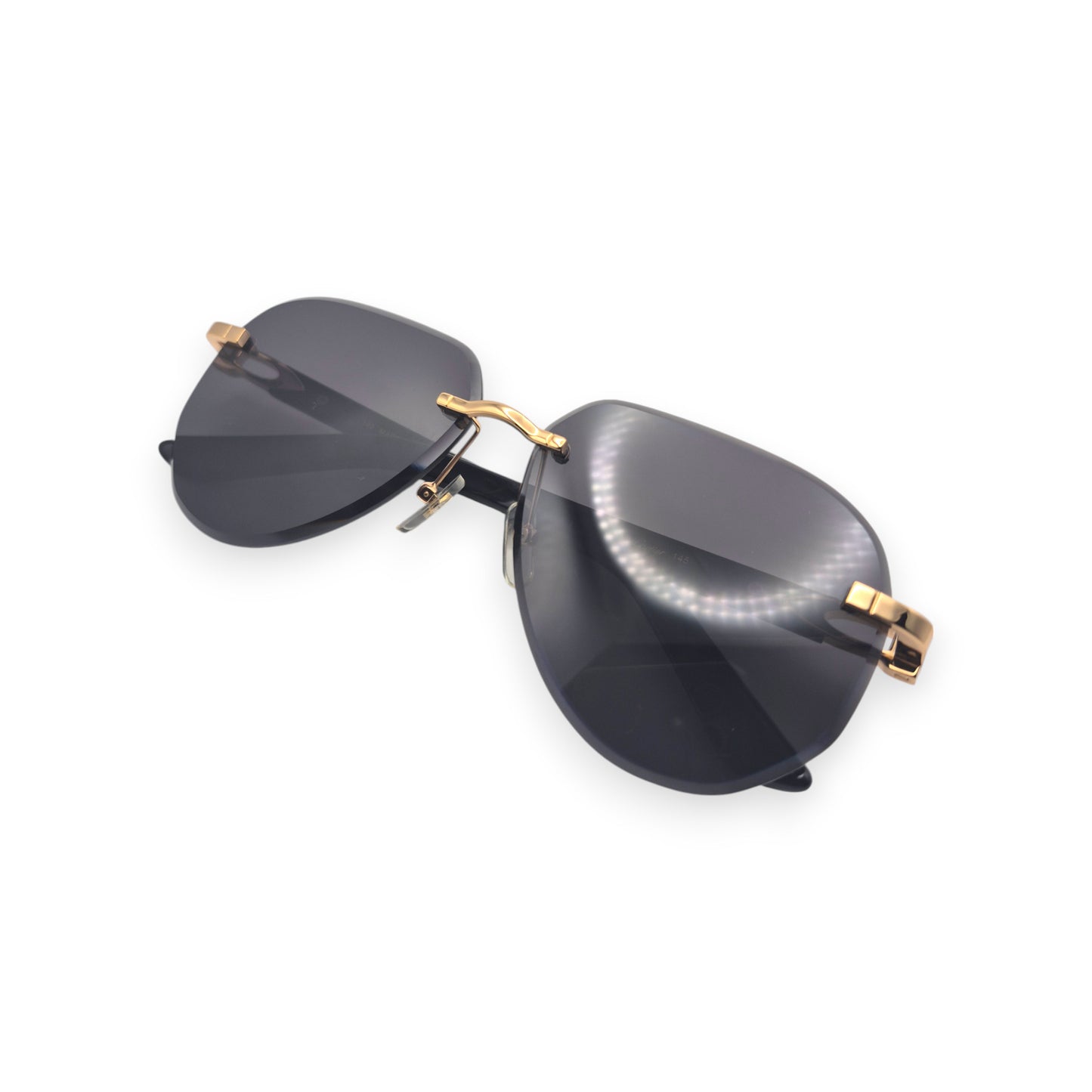 CT0440S C Decor Pilot Sunglasses - Gold Marbles w/ Aviator Lenses