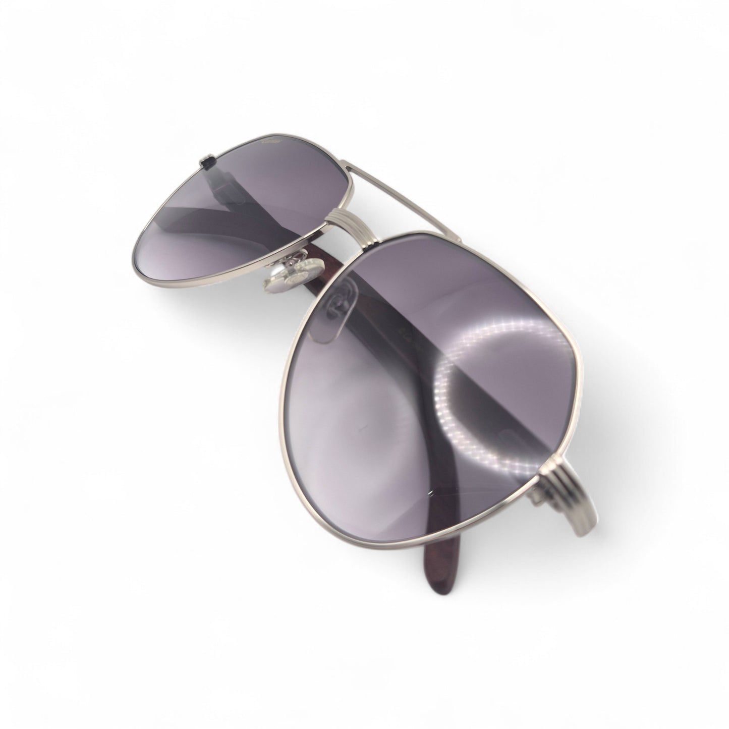 CT0272S Santos Aviators Sunglasses - Woods w/ Faded Lenses