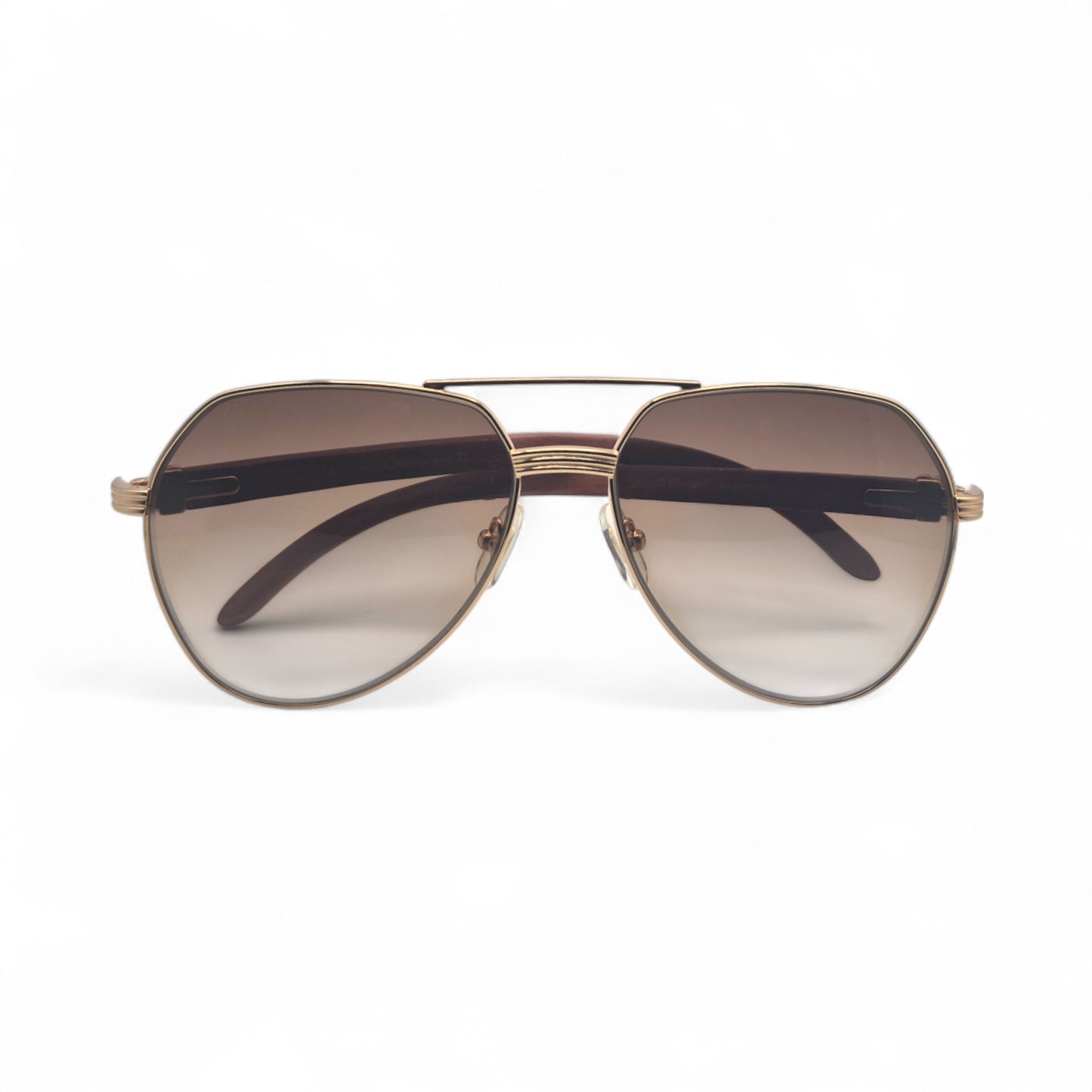 CT0272S Santos Aviators Sunglasses - Woods w/ Faded Lenses
