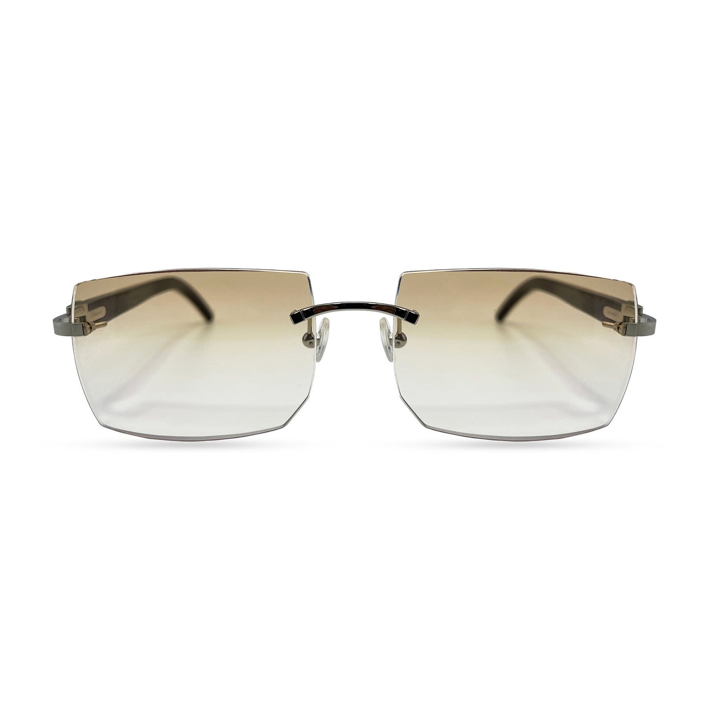 C Decor Buffs - Silver White Genuine Horn Sunglasses (2020s)