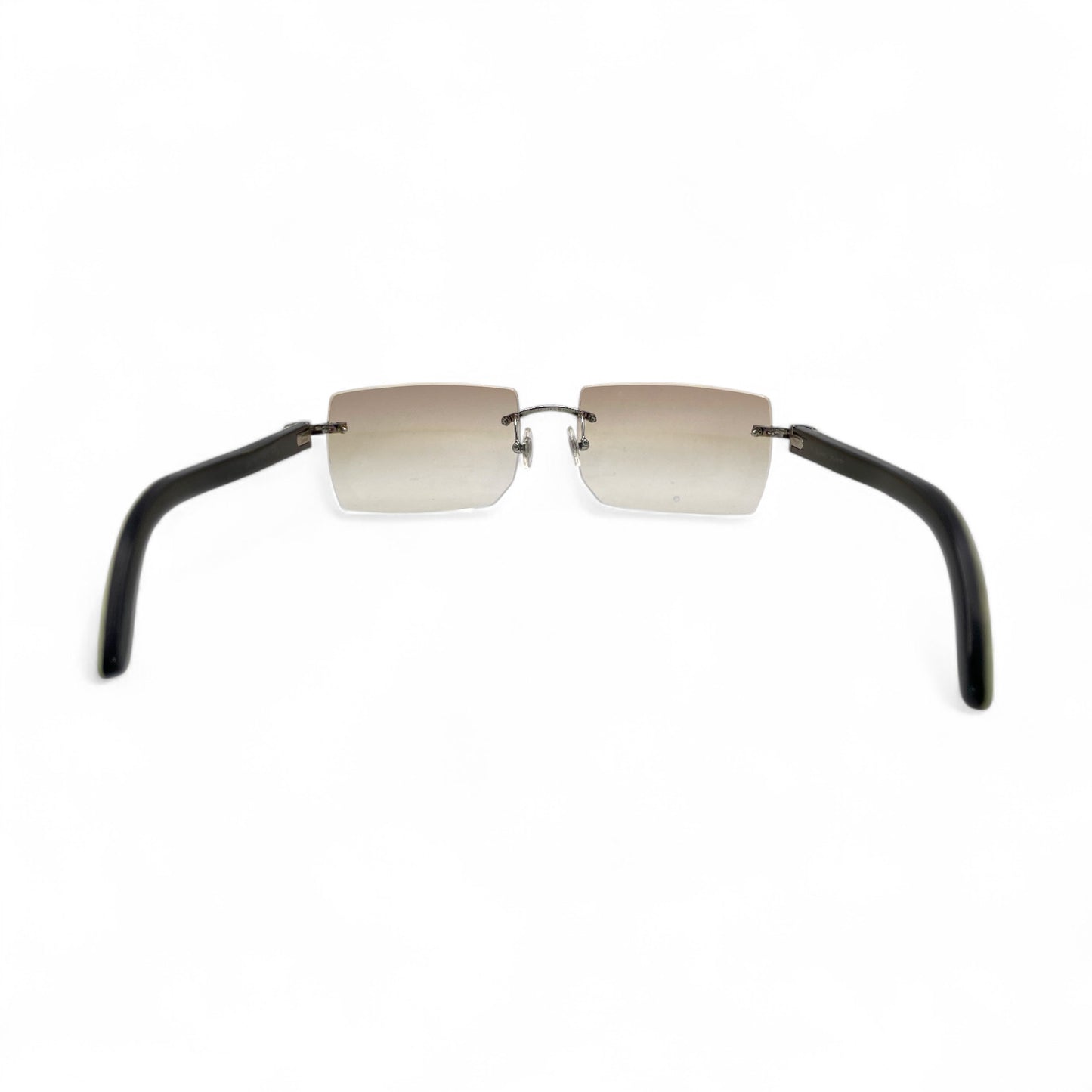 C Decor Buffs - Silver White Genuine Horn Sunglasses (2020s)