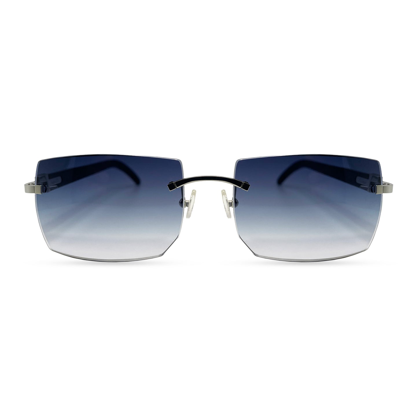 C Decor Buffs - Silver White Genuine Horn Sunglasses (2020s)