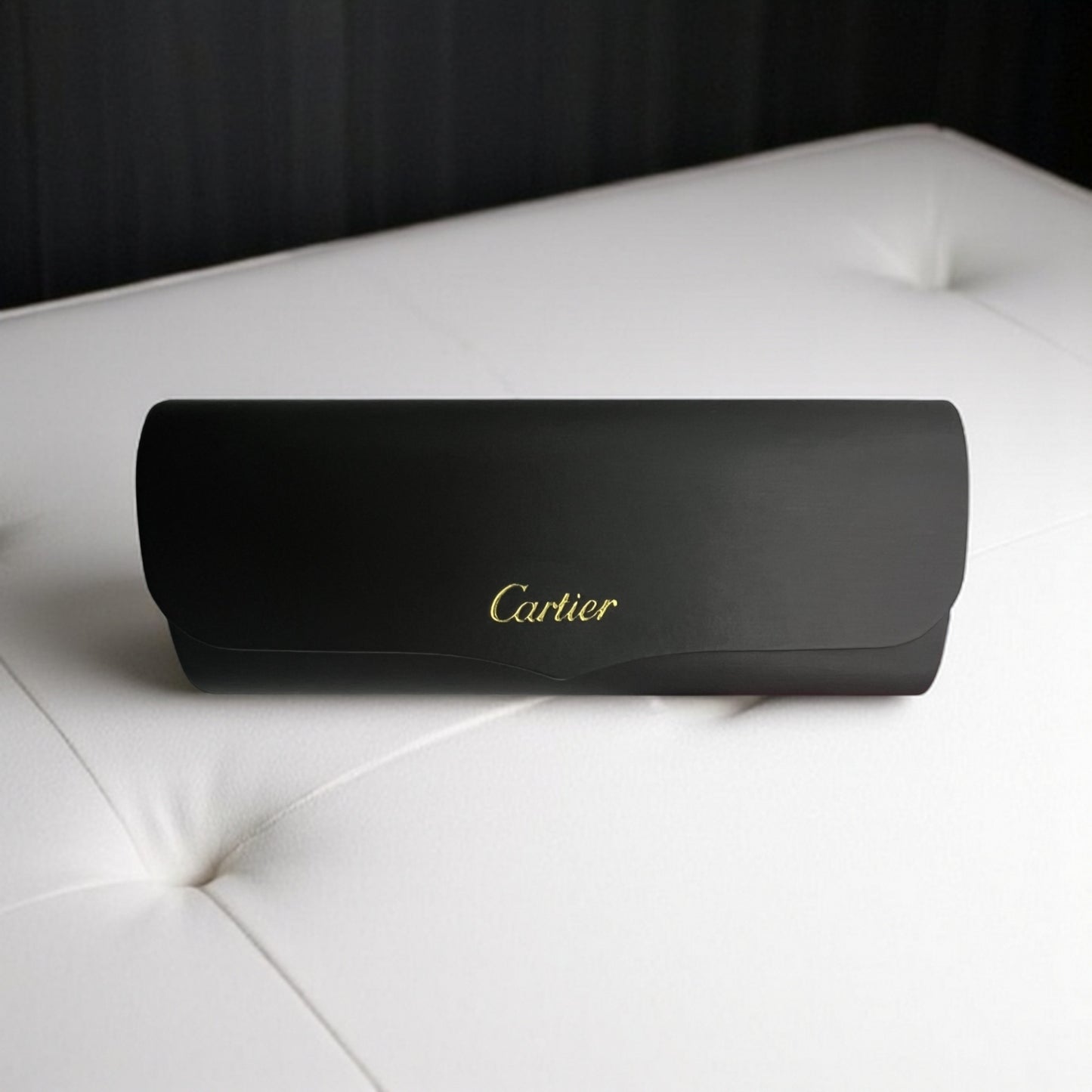 Cartier Glasses Case & Box - Black