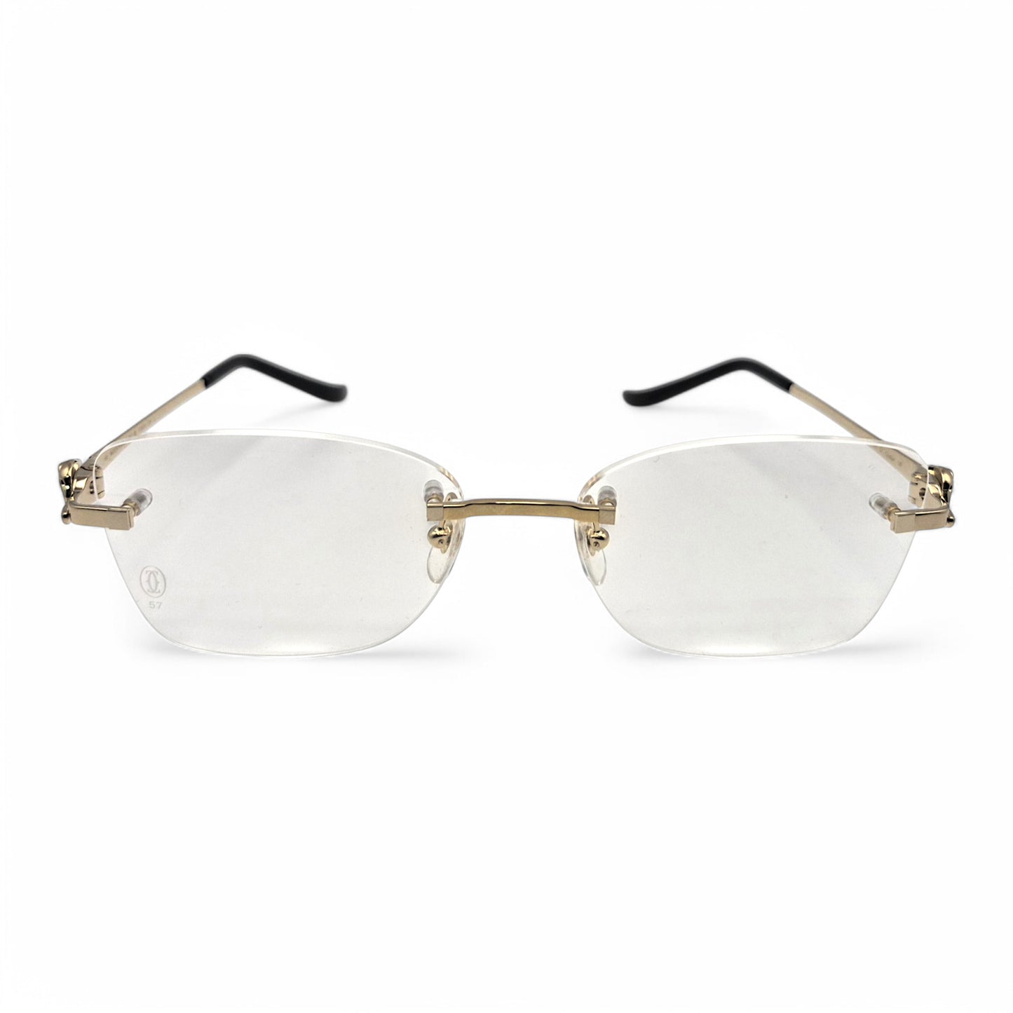 CT0522O Authentic Cartier Panthere Eyeglasses - 51-17 Wires (2020s)