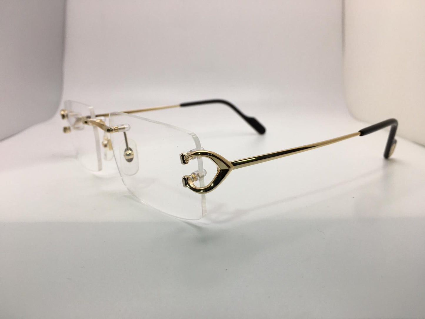(2020s) Cartier Piccadilly CT0465S - Big C Wires Eyeglasses - Authentic