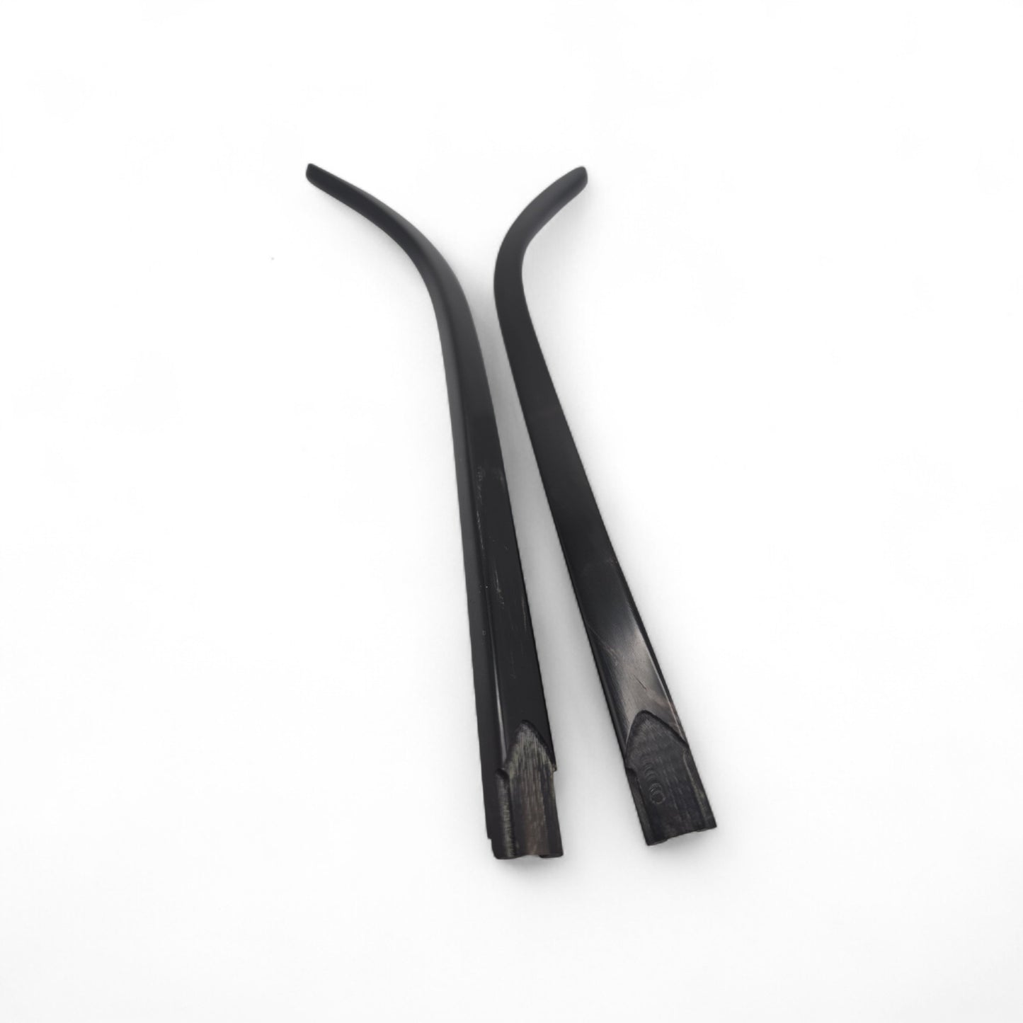Giverny 49-55 Old Skool Temples - Polished Black Buffs