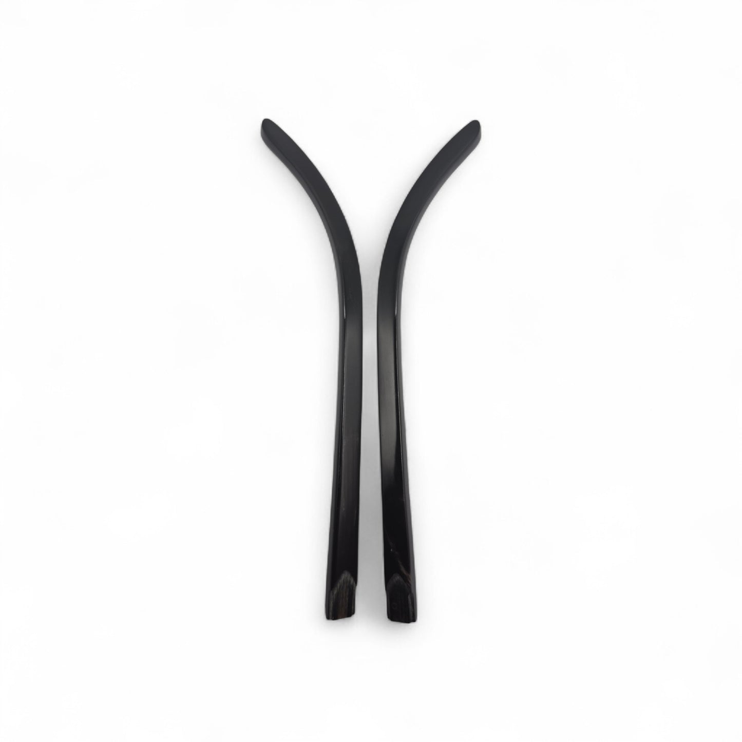 Giverny 49-55 Old Skool Temples - Polished Black Buffs