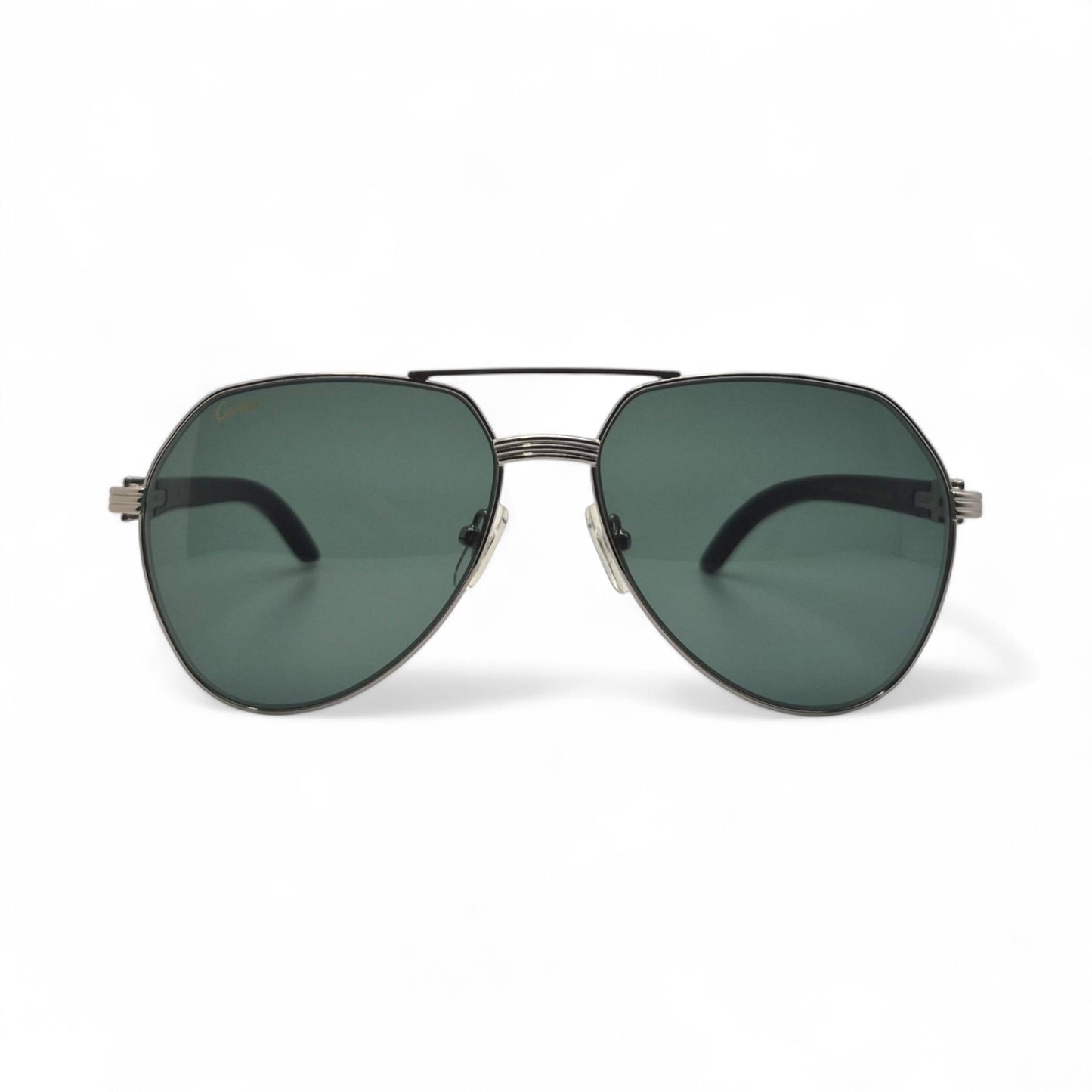CT0272S Santos Aviators Sunglasses - Woods w/ Faded Lenses