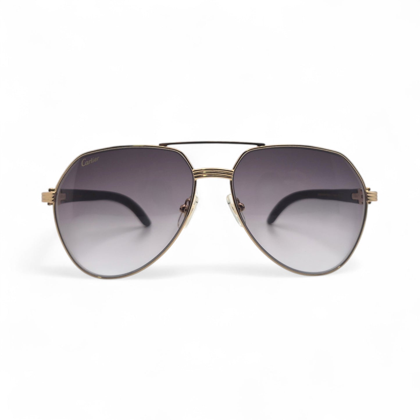 CT0272S Santos Aviators Sunglasses - Woods w/ Faded Lenses