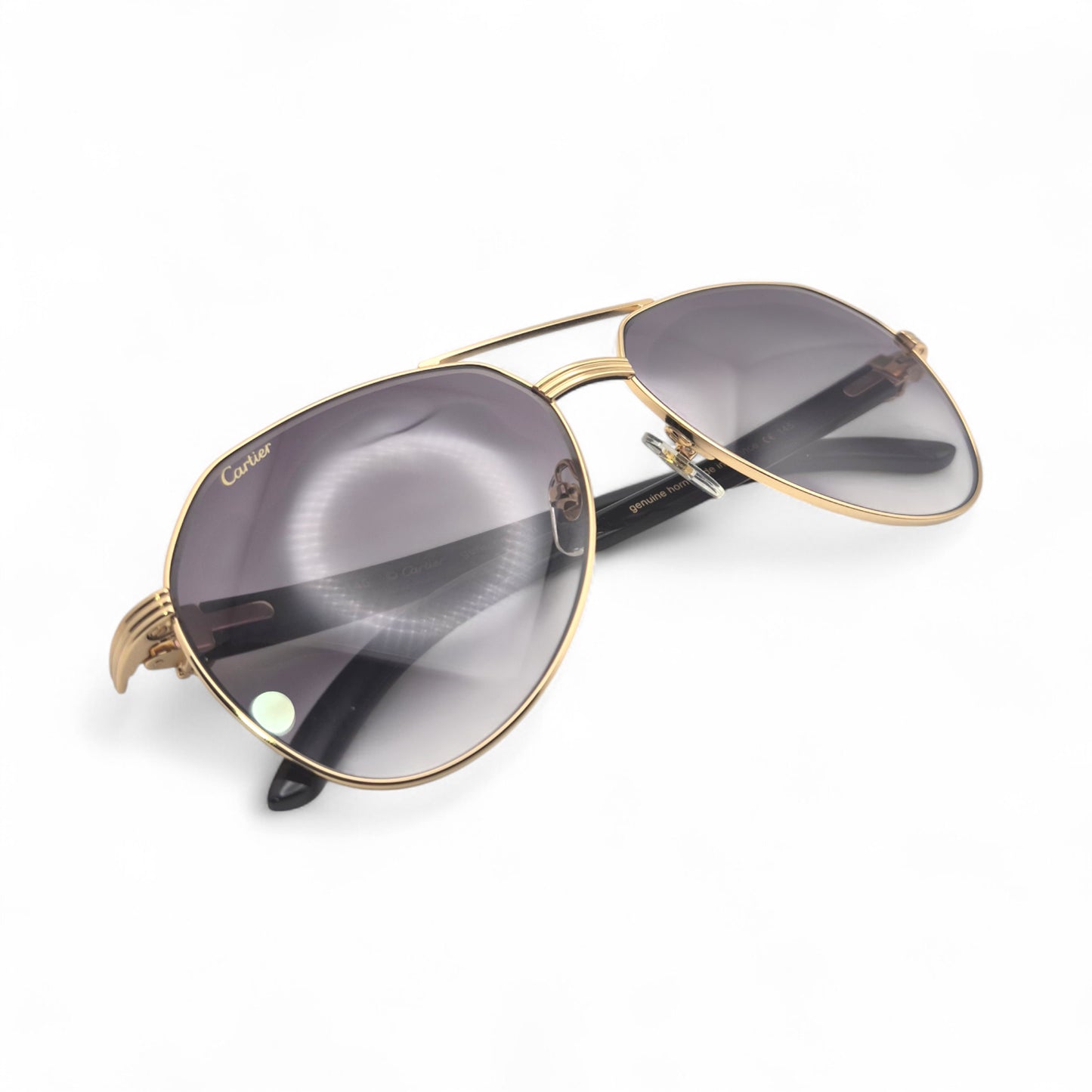 CT0272S Santos Aviators Sunglasses - Woods w/ Faded Lenses