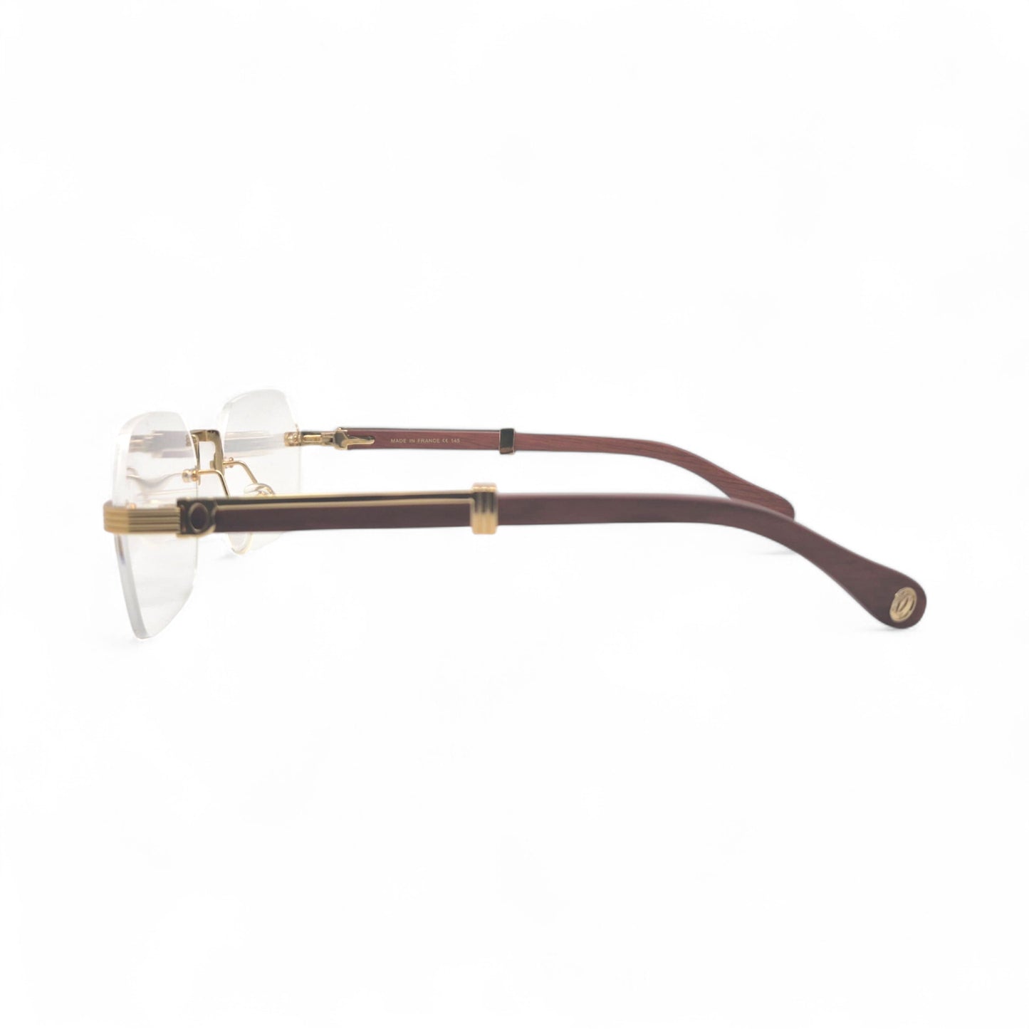 CT0362S Premiere - 56-21 Gold Brown Woods Eyeglasses (2023)