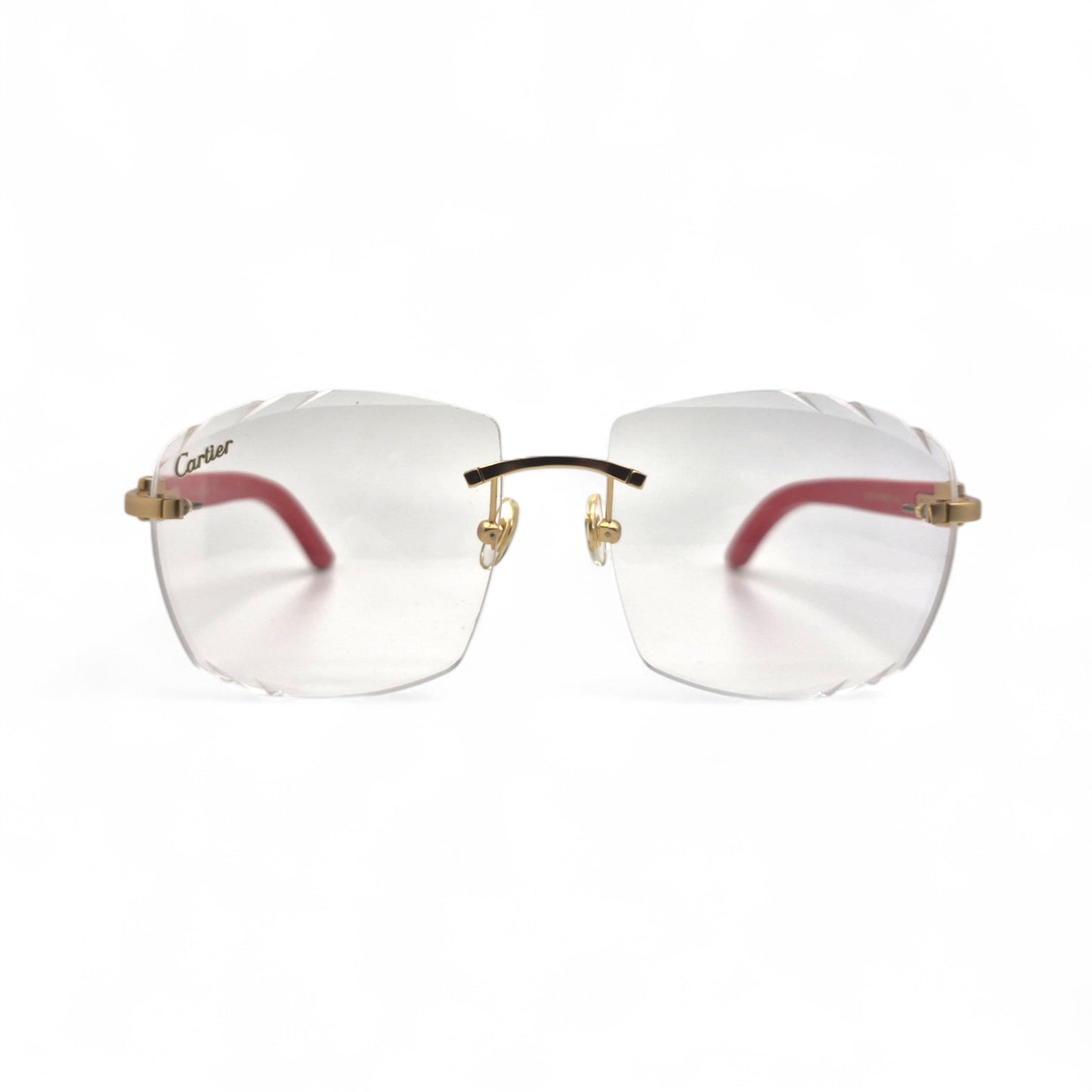 C Decor Woods (Transitions w/ Diamond Cut) - Gold Woods Sunglasses w/ Transitional Lenses (2010s)