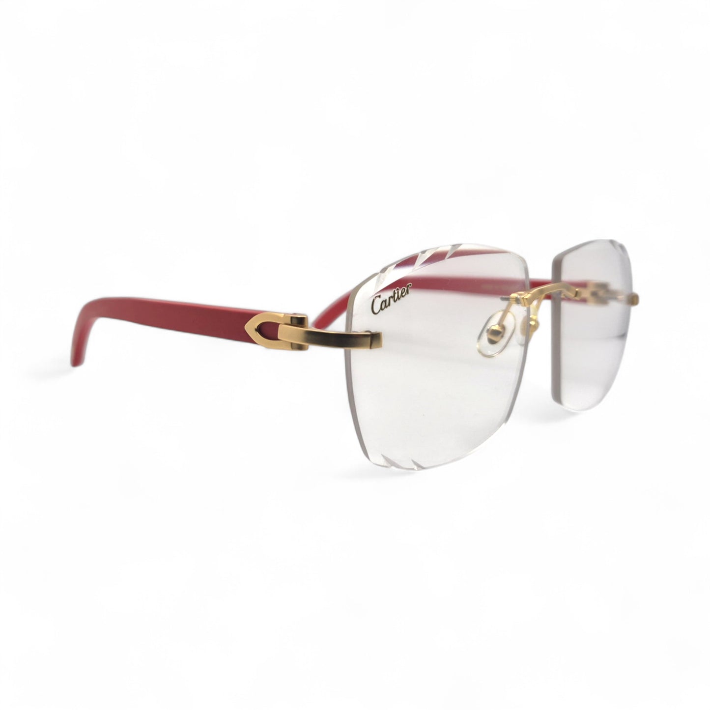 C Decor Woods (Transitions w/ Diamond Cut) - Gold Woods Sunglasses w/ Transitional Lenses (2010s)