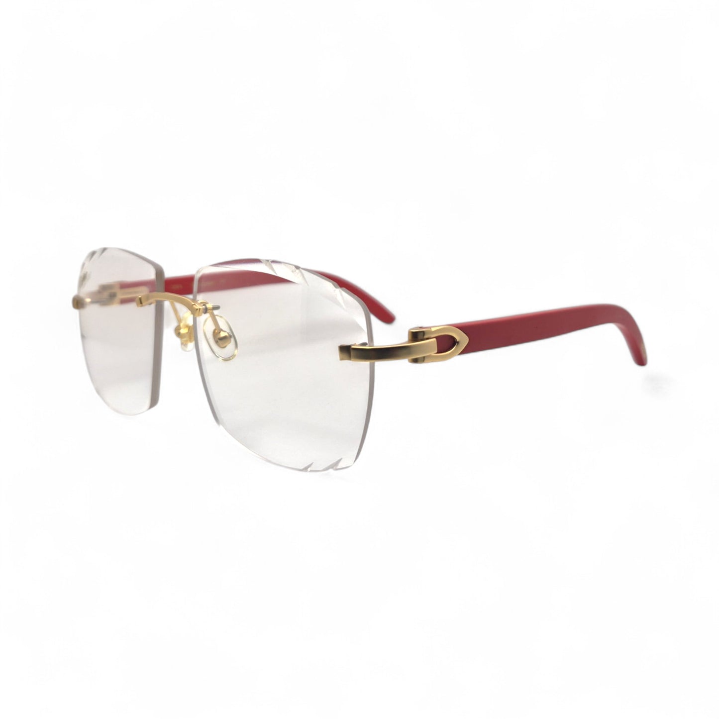 C Decor Woods (Transitions w/ Diamond Cut) - Gold Woods Sunglasses w/ Transitional Lenses (2010s)