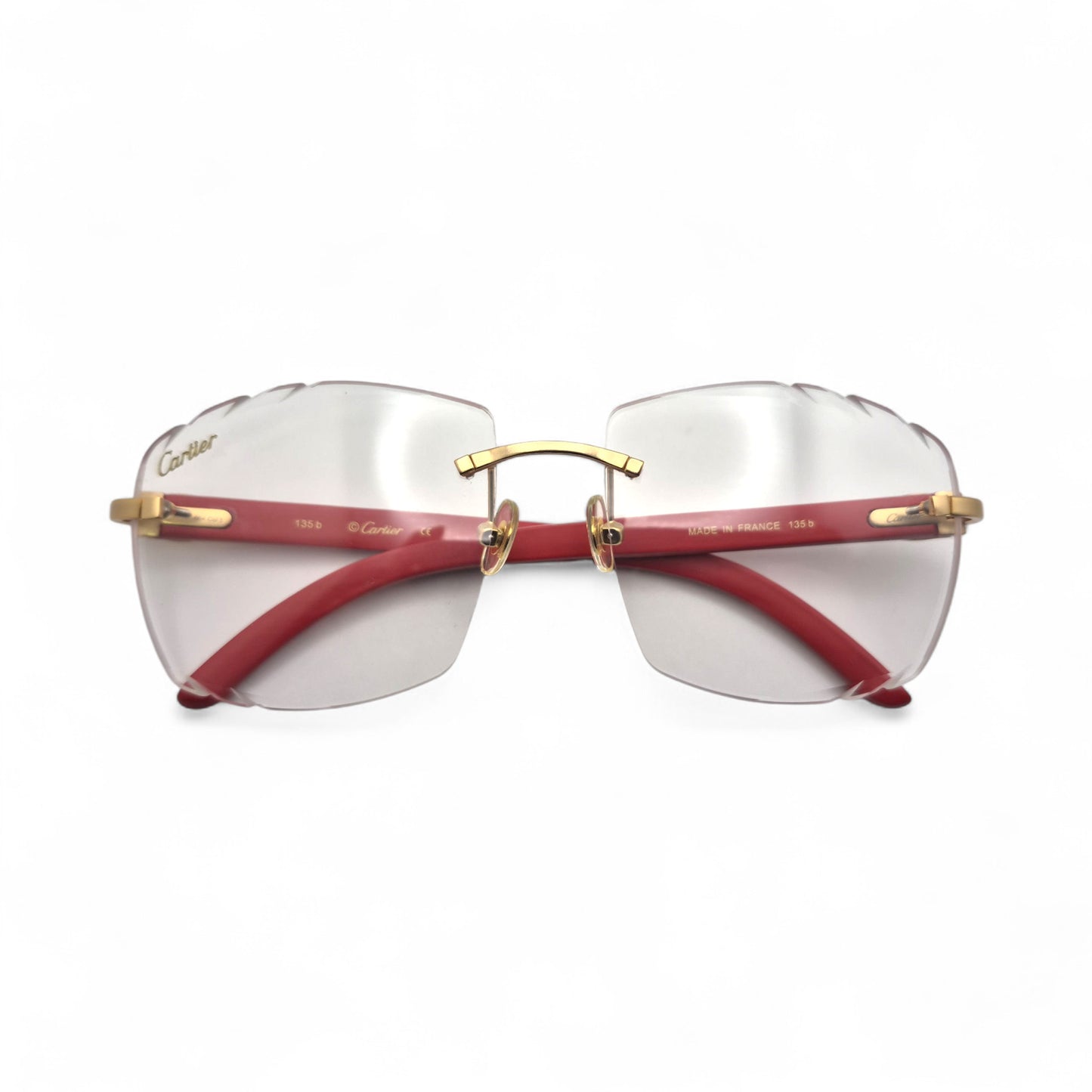 C Decor Woods (Transitions w/ Diamond Cut) - Gold Woods Sunglasses w/ Transitional Lenses (2010s)
