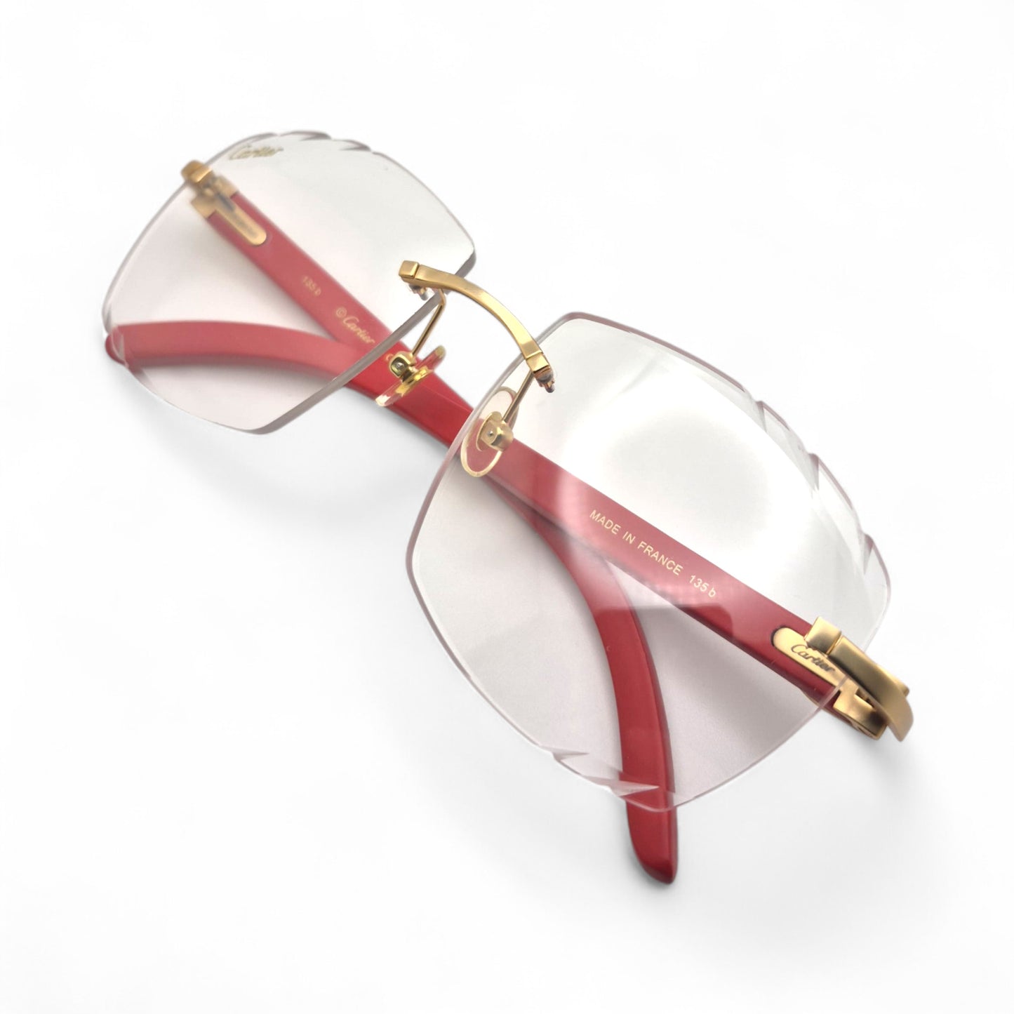 C Decor Woods (Transitions w/ Diamond Cut) - Gold Woods Sunglasses w/ Transitional Lenses (2010s)