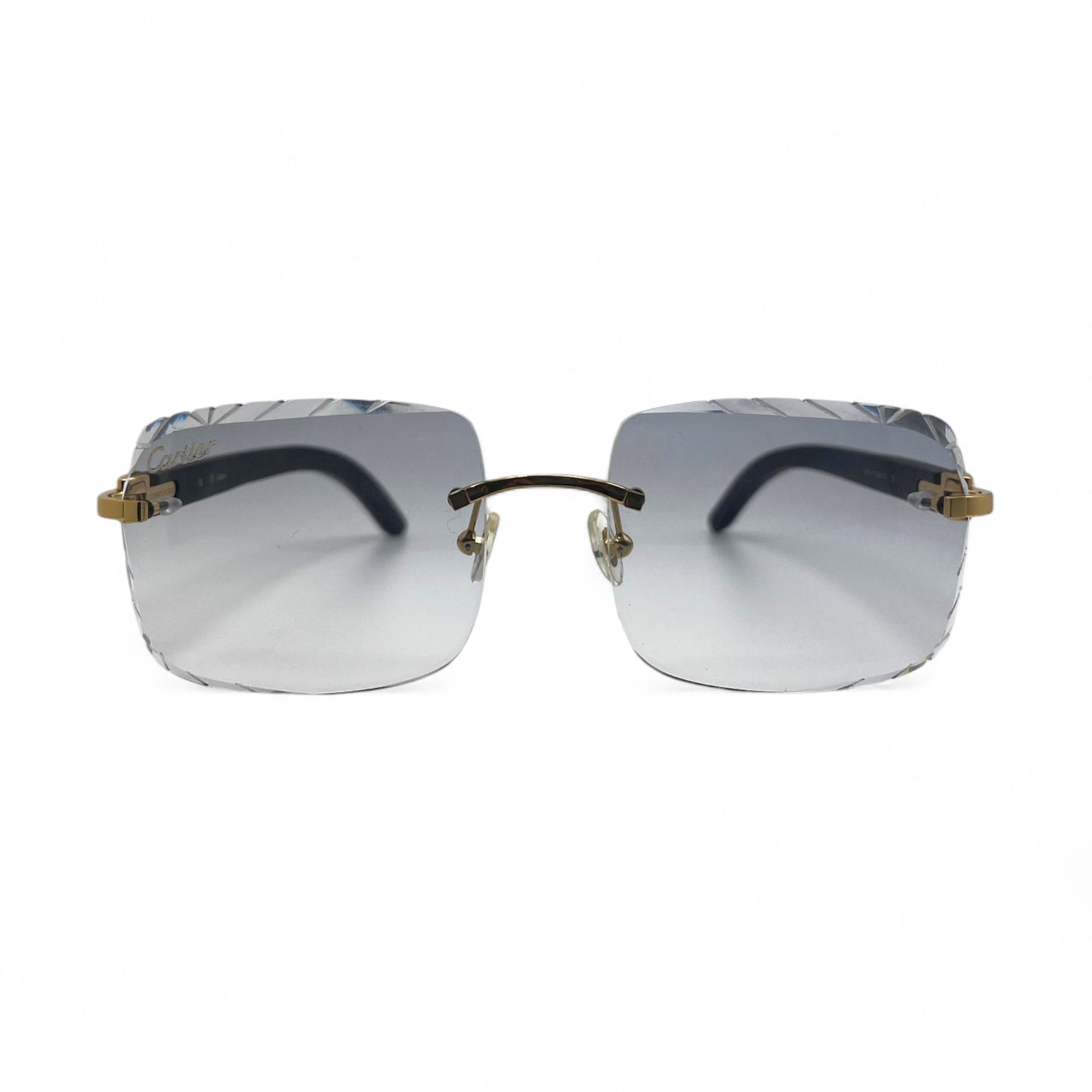 C Decor Woods (Transitions w/ Diamond Cut) - Gold Woods Sunglasses w/ Transitional Lenses (2010s)