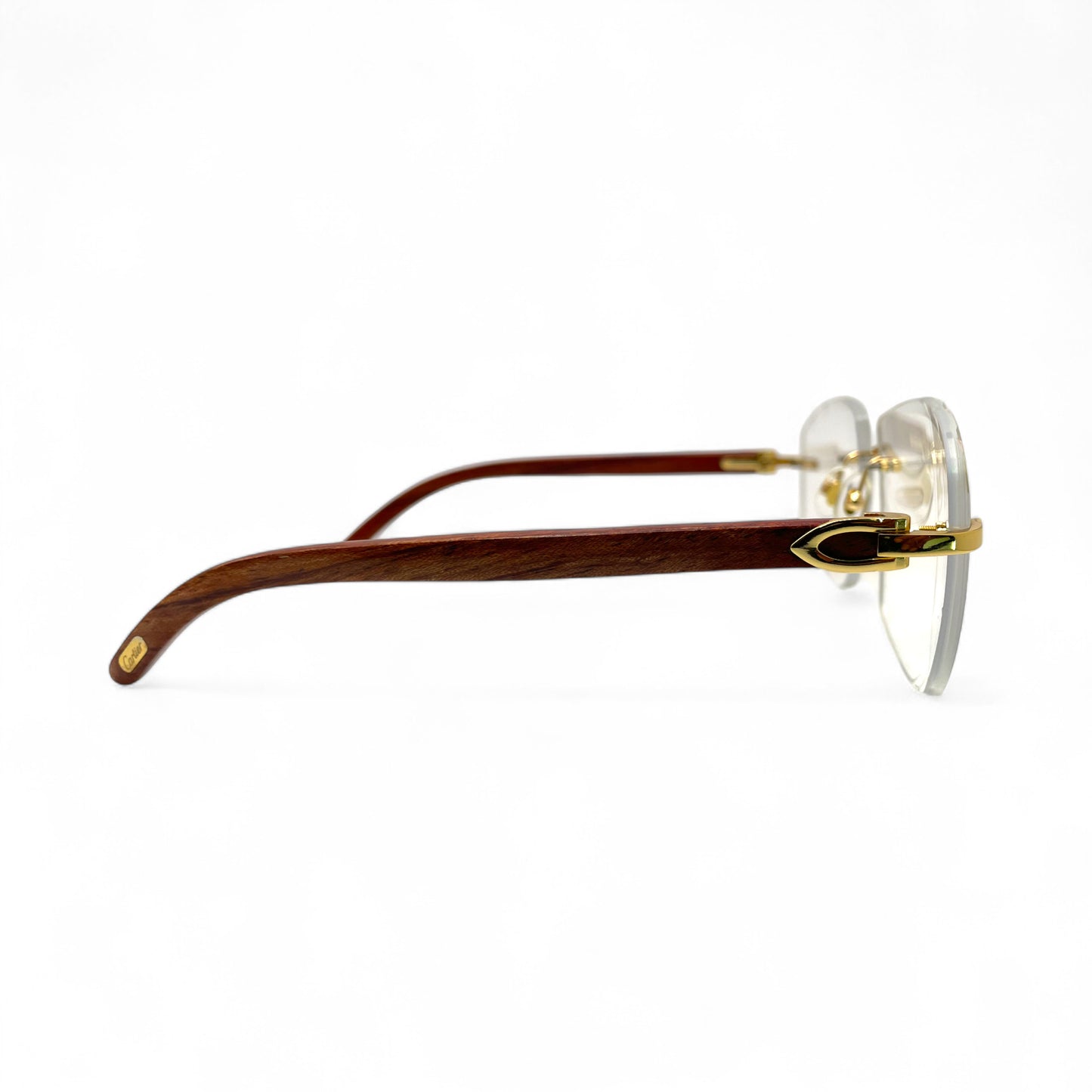 C Decor Woods (Transitions w/ Diamond Cut) - Gold Woods Sunglasses w/ Transitional Lenses (2010s)
