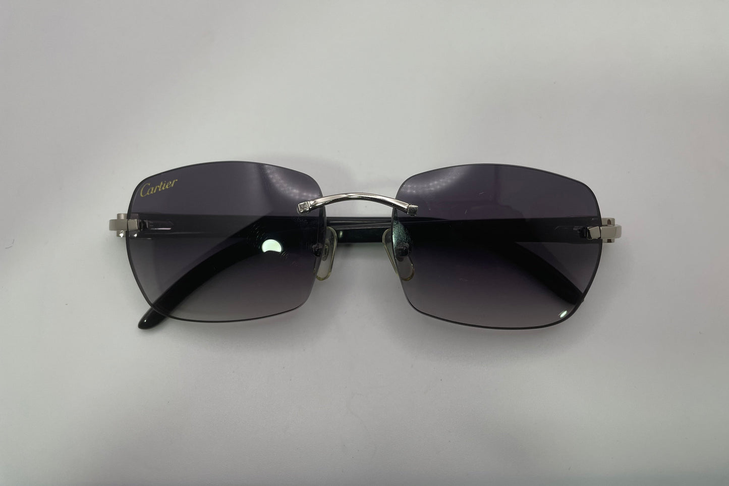 C Decor - Silver Black Buffs w/ Dark Gray Lenses