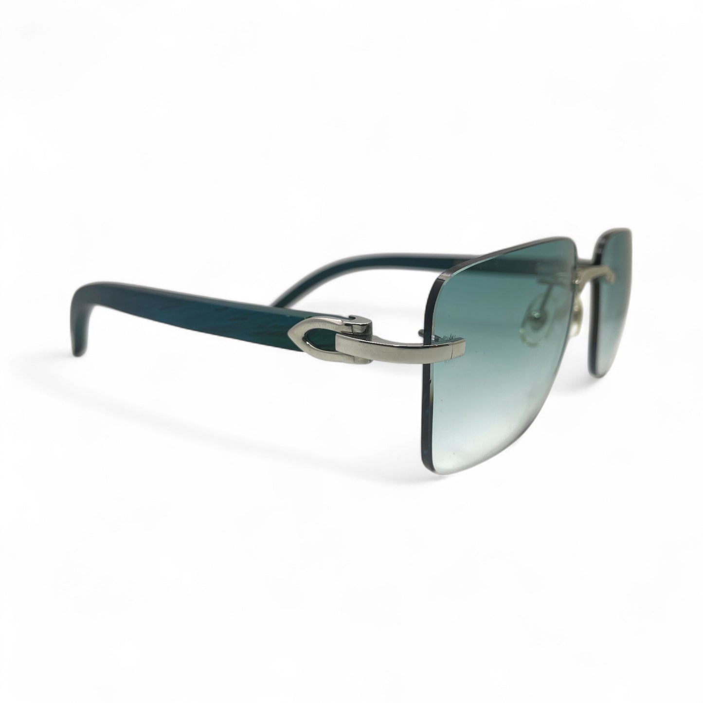 C Decor Woods - Rimless Wood Sunglasses (2010s)