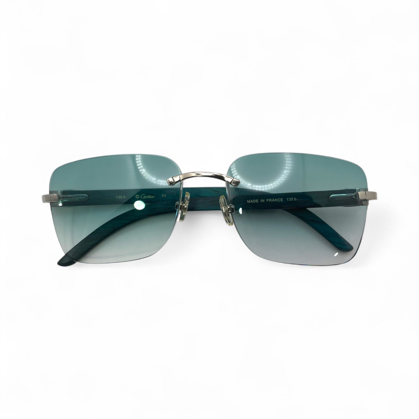 C Decor Woods - Rimless Wood Sunglasses (2010s)