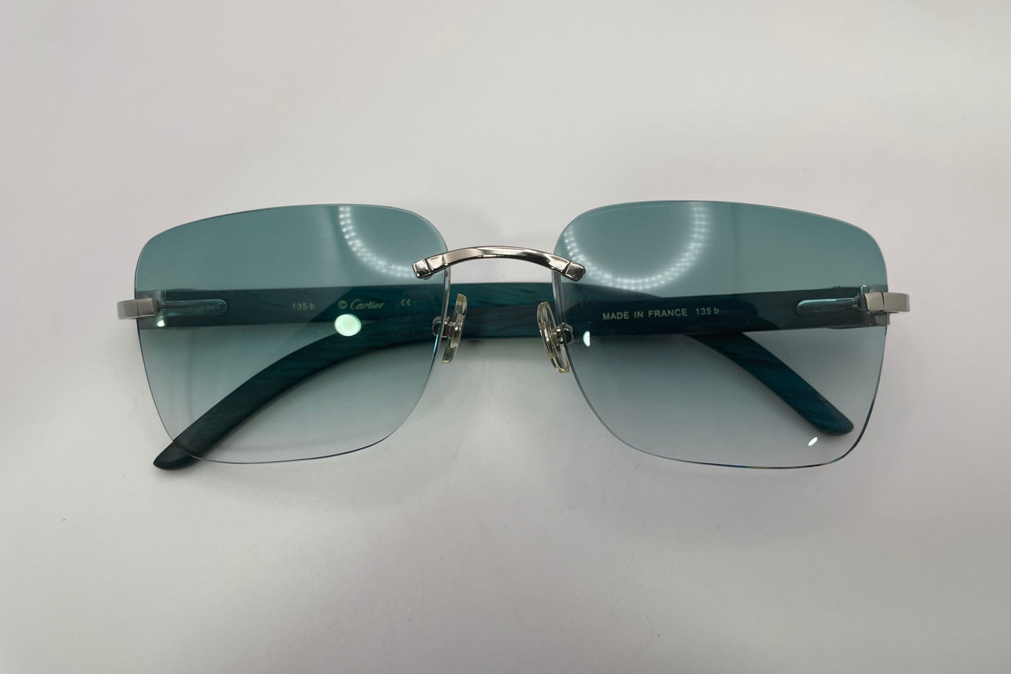 C Decor - Silver Blue Woods w/ Light Blue Faded Lenses