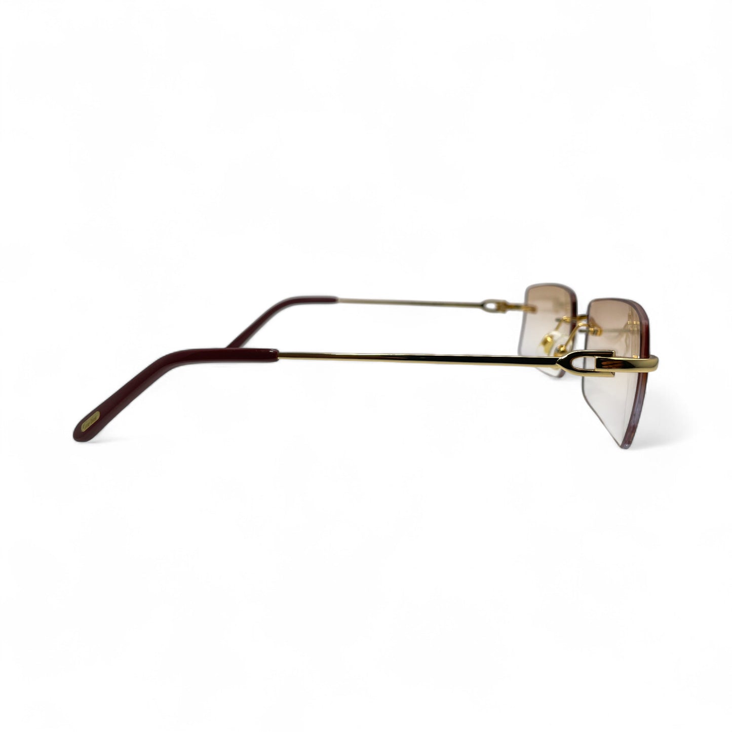 C Decor Wires - Rimless Sunglasses w/ Brown Lenses (2010)