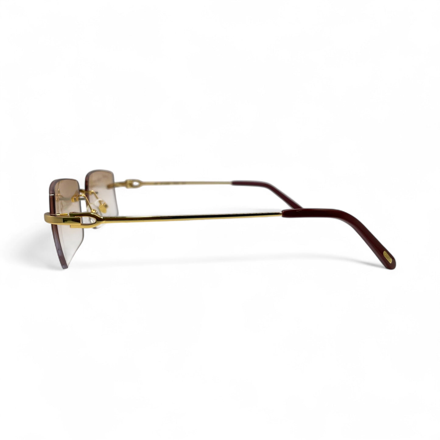C Decor Wires - Rimless Sunglasses w/ Brown Lenses (2010)