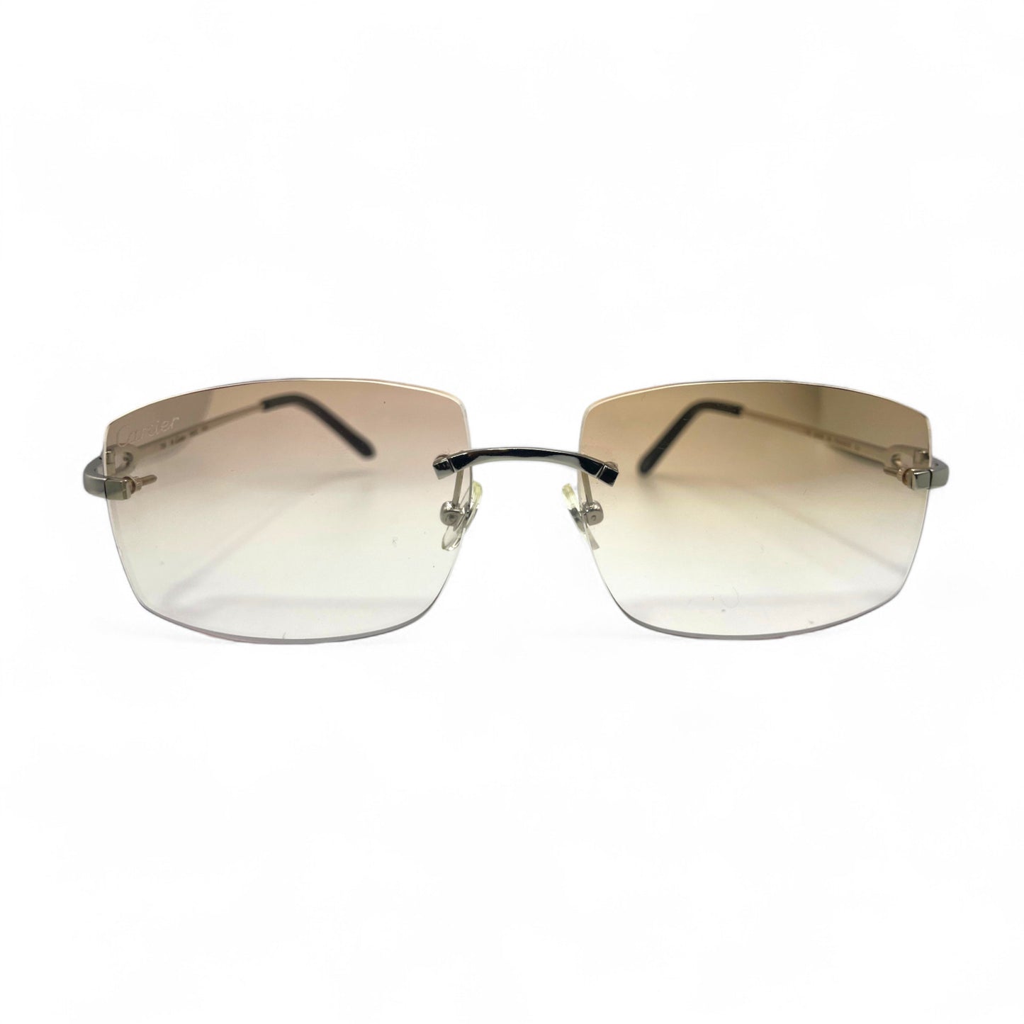 C Decor Wires - Rimless Sunglasses w/ Brown Lenses (2010)