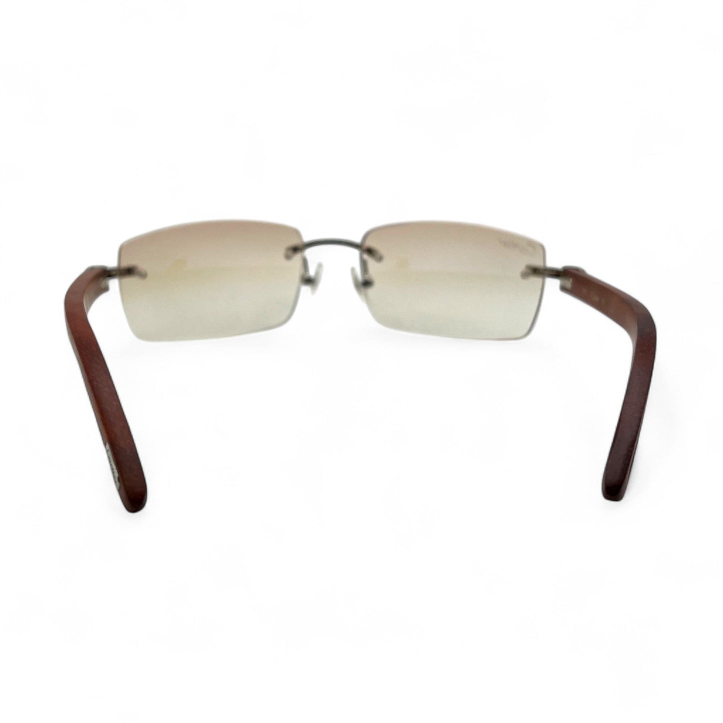 C Decor Woods - Silver Woods Sunglasses w/ Cart 1 Lenses (2010s)