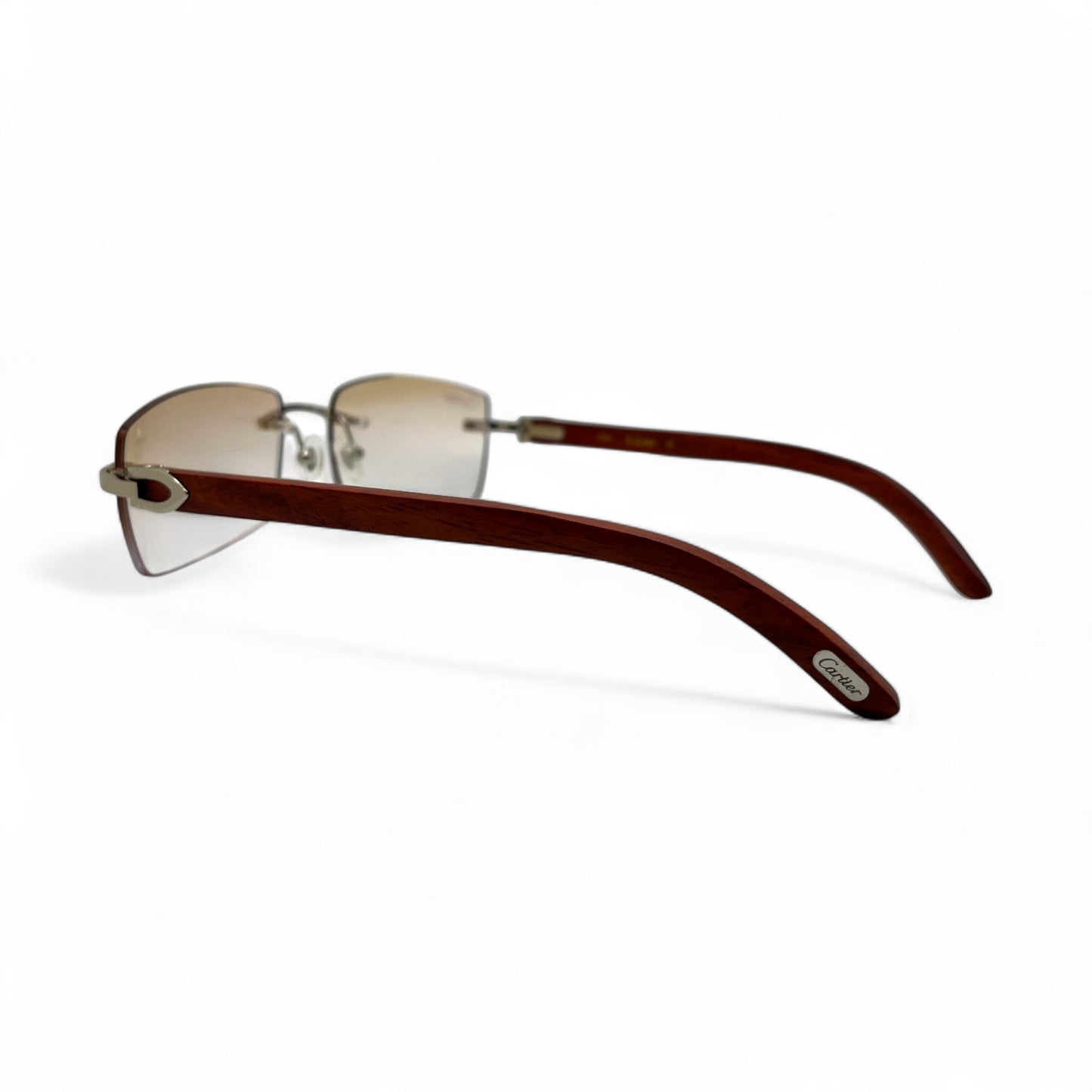 C Decor Woods - Silver Woods Sunglasses w/ Cart 1 Lenses (2010s)