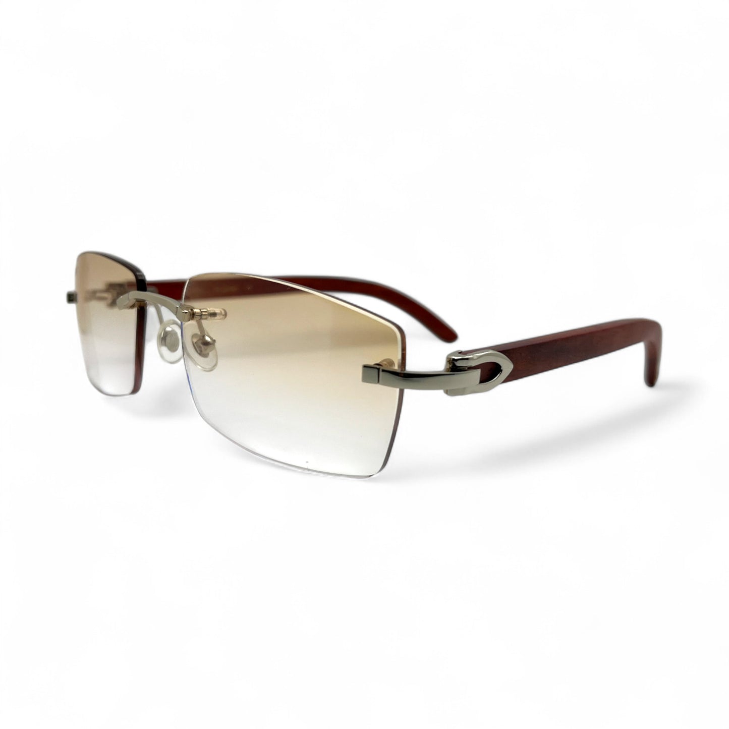 C Decor Woods - Silver Woods Sunglasses w/ Cart 1 Lenses (2010s)