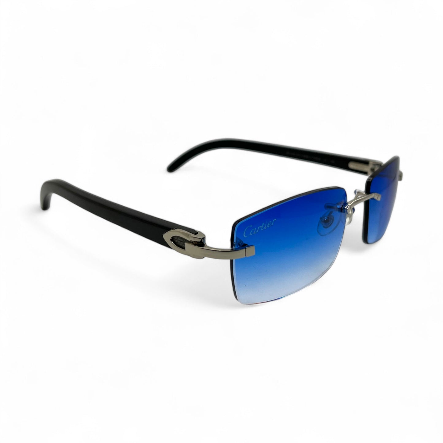 C Decor Woods - Silver Woods Sunglasses w/ Cart 1 Lenses (2010s)
