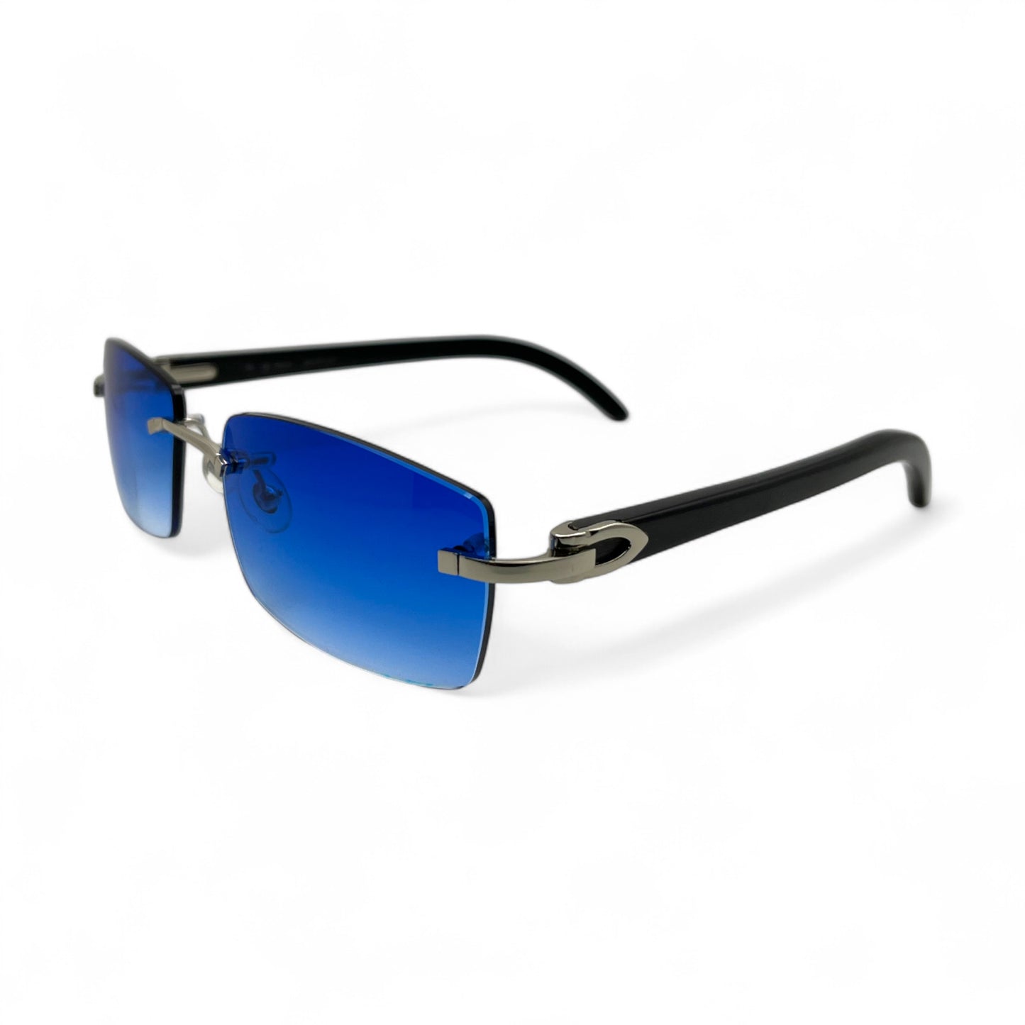 C Decor Woods - Silver Woods Sunglasses w/ Cart 1 Lenses (2010s)
