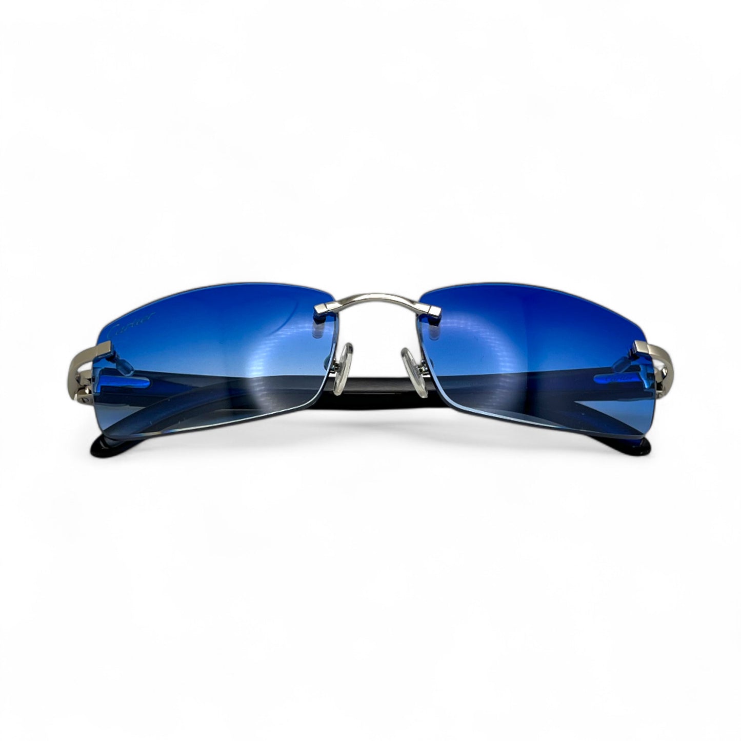 C Decor Woods - Silver Woods Sunglasses w/ Cart 1 Lenses (2010s)