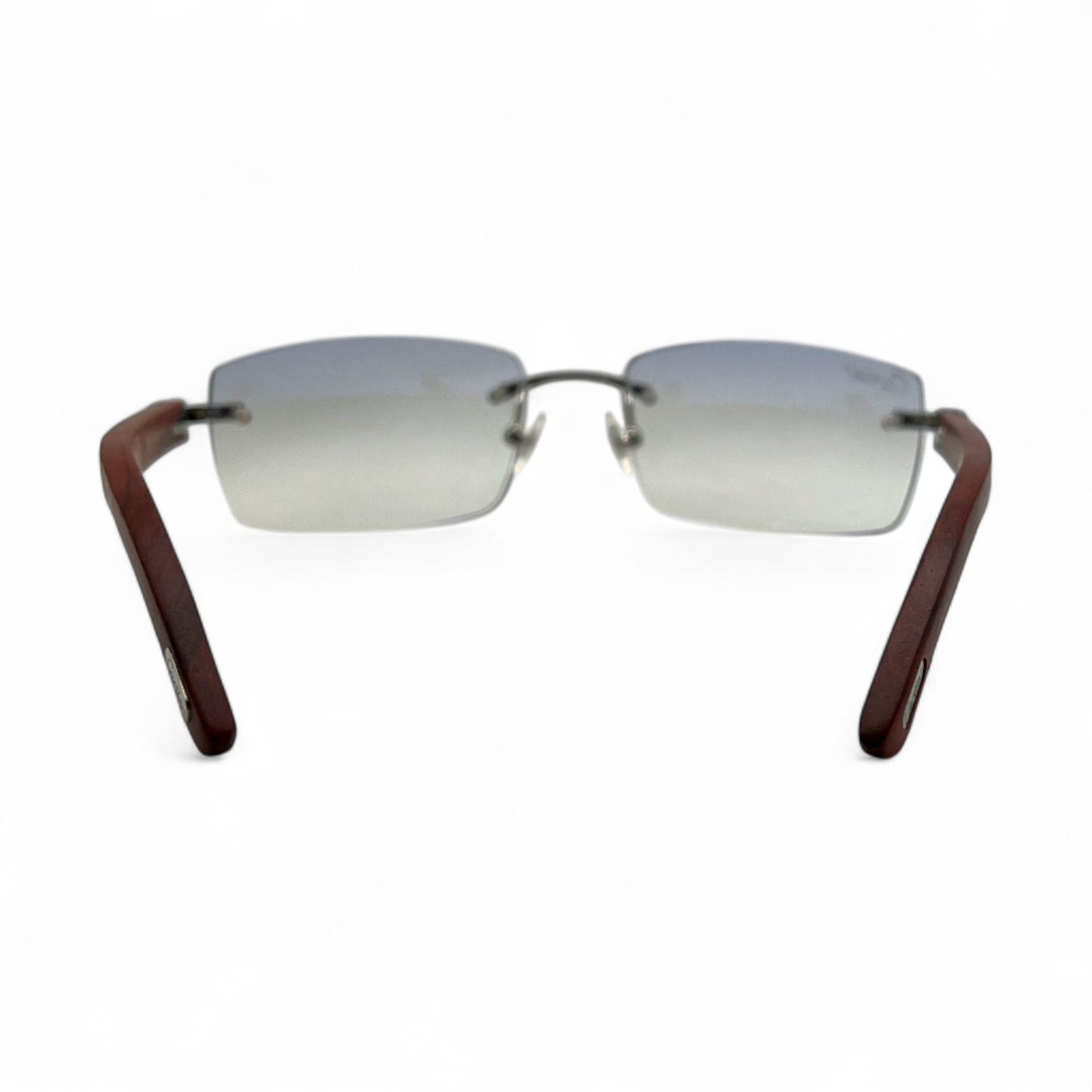 C Decor Woods - Silver Woods Sunglasses w/ Cart 1 Lenses (2010s)