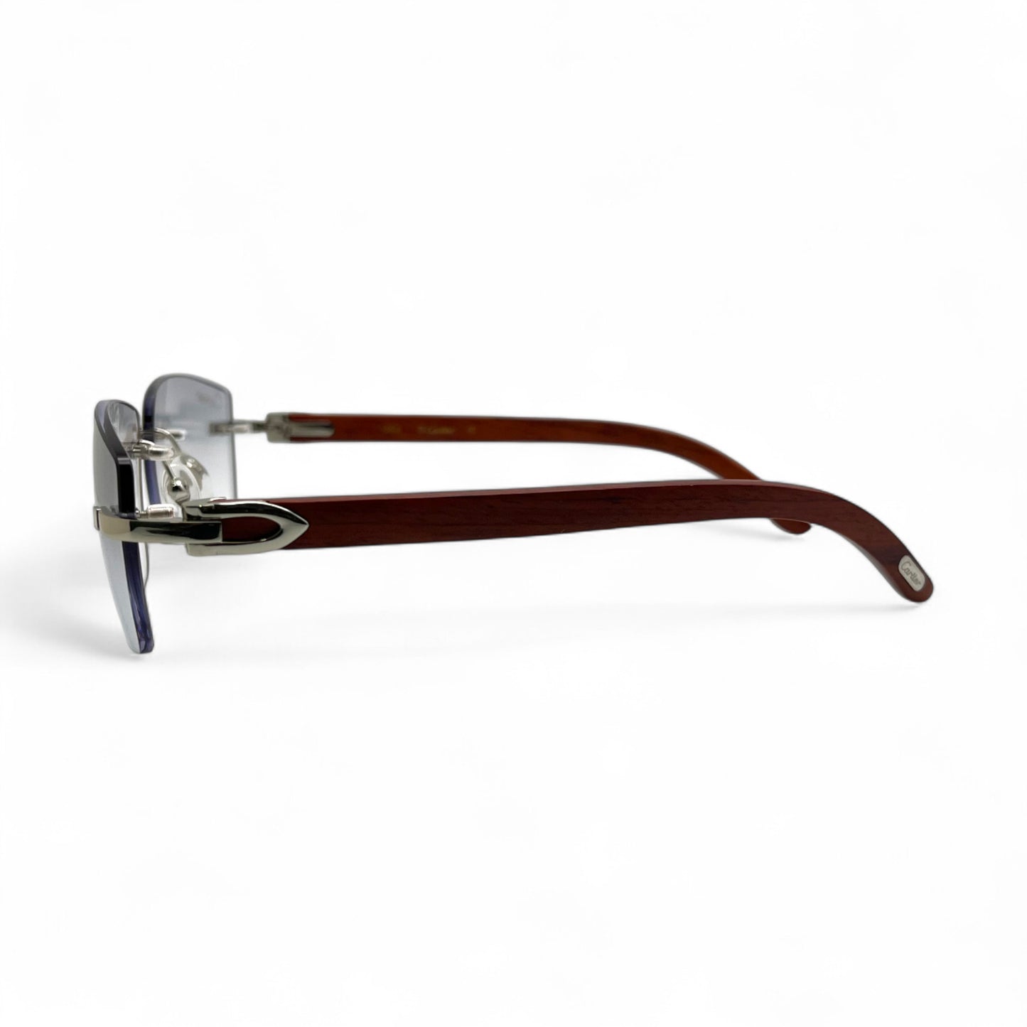 C Decor Woods - Silver Woods Sunglasses w/ Cart 1 Lenses (2010s)