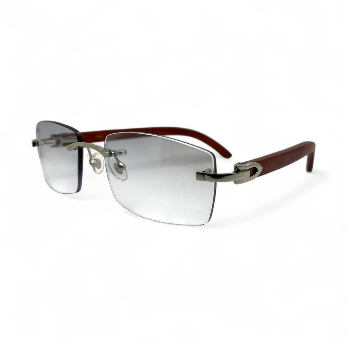 C Decor Woods - Silver Woods Sunglasses w/ Cart 1 Lenses (2010s)