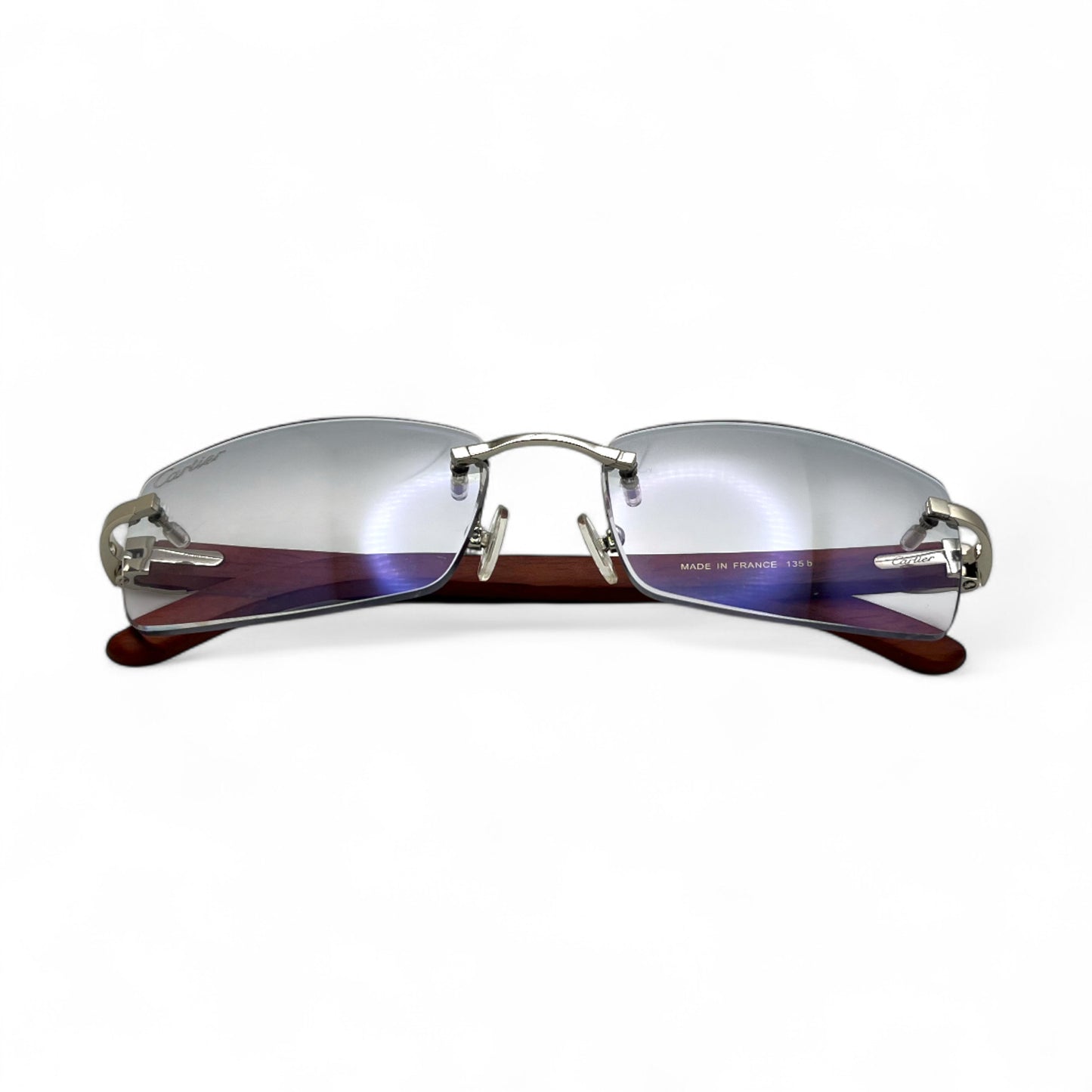 C Decor Woods - Silver Woods Sunglasses w/ Cart 1 Lenses (2010s)