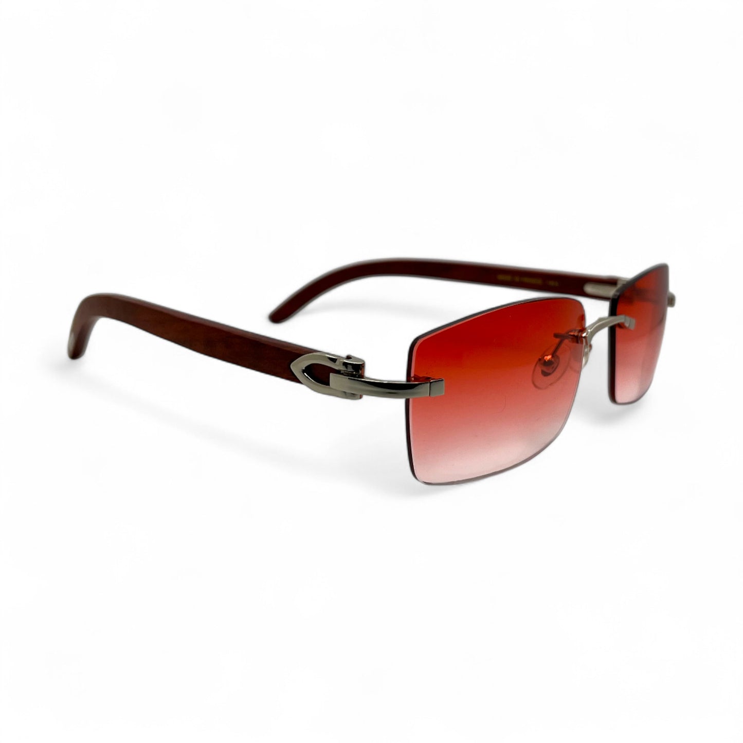 C Decor Woods - Silver Woods Sunglasses w/ Cart 1 Lenses (2010s)
